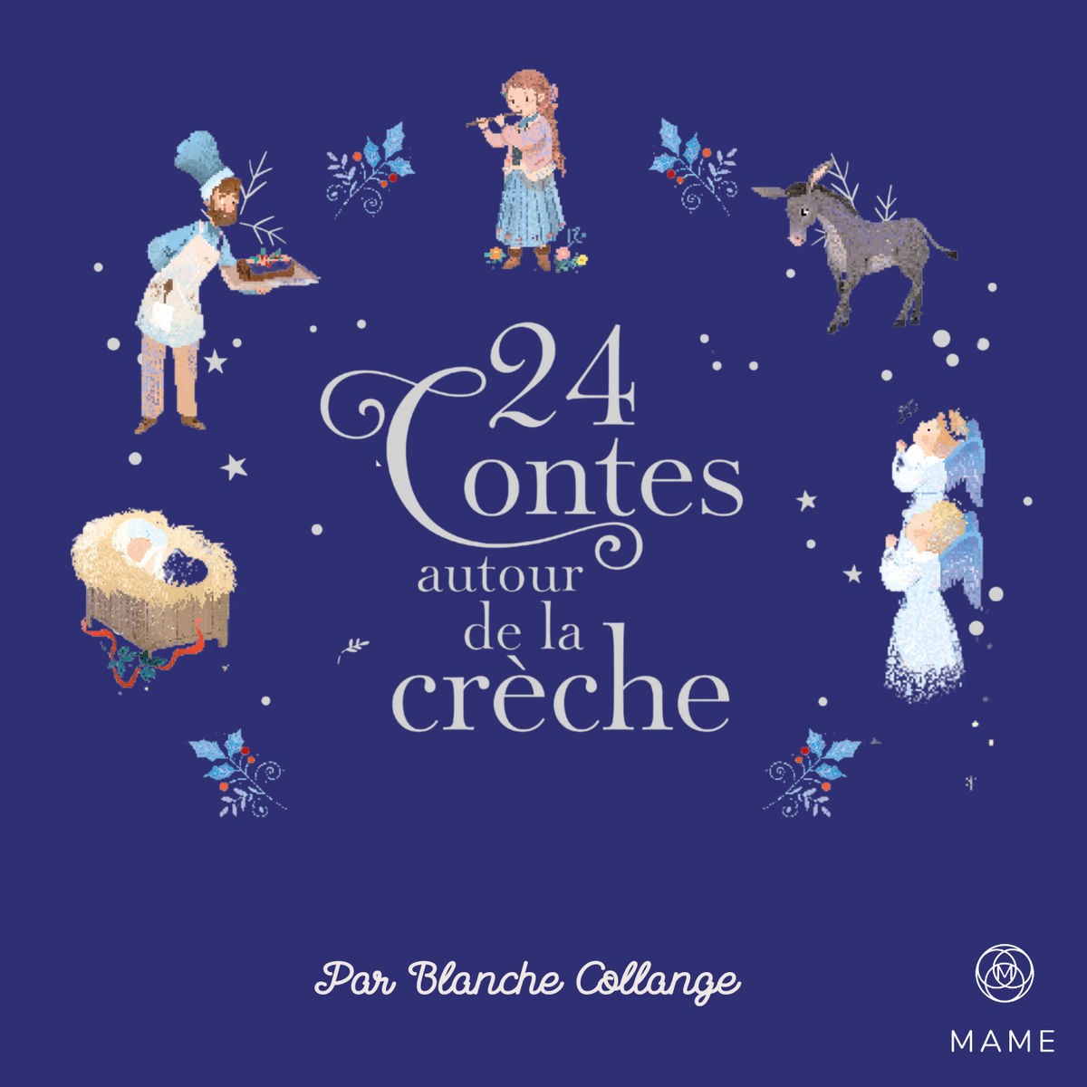 Show cover of 24 contes autour de la crèche