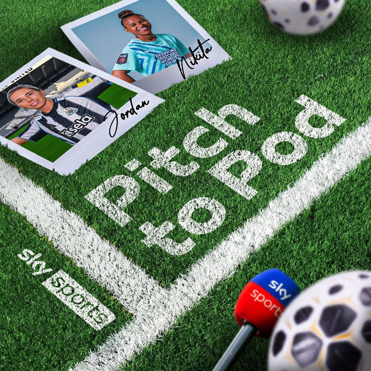 Show cover of Pitch to Pod with Jordan and Nikita - A Women's Football Podcast