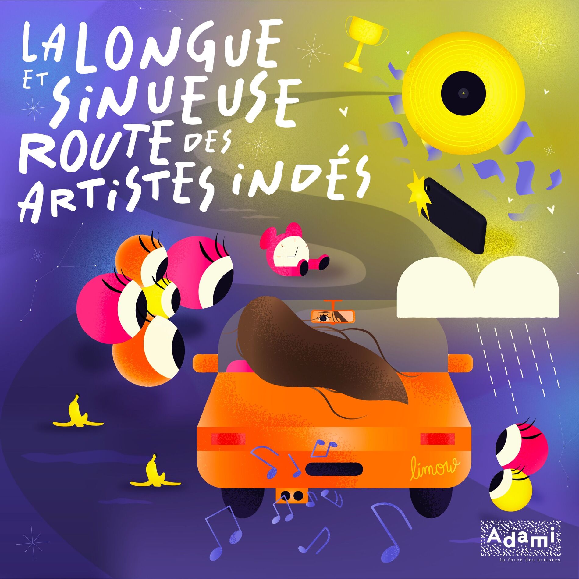 Show cover of La longue et sinueuse route des artistes indés