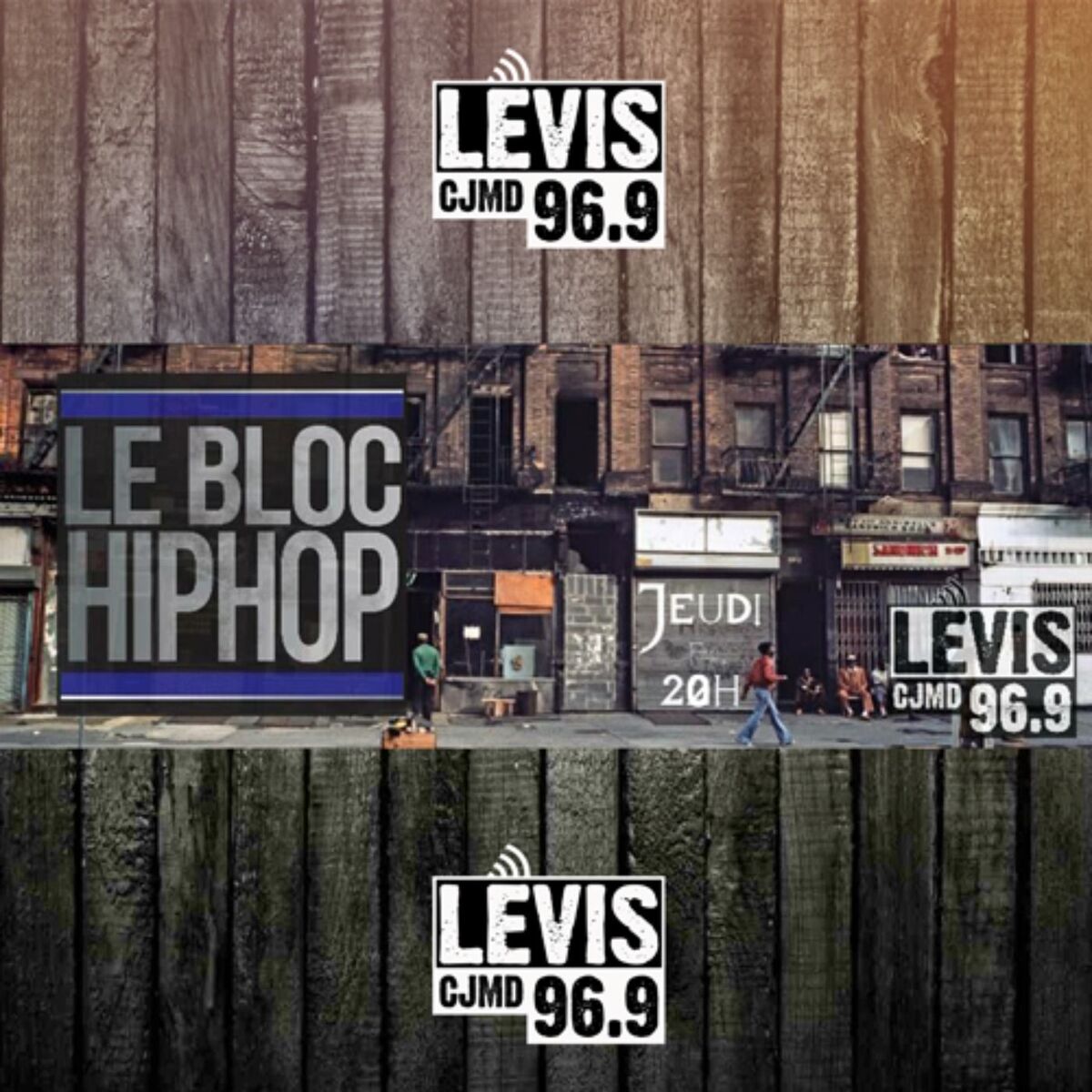 Show cover of LE BLOC HIP-HOP | CJMD 96,9 FM LÉVIS | L'ALTERNATIVE RADIOPHONIQUE
