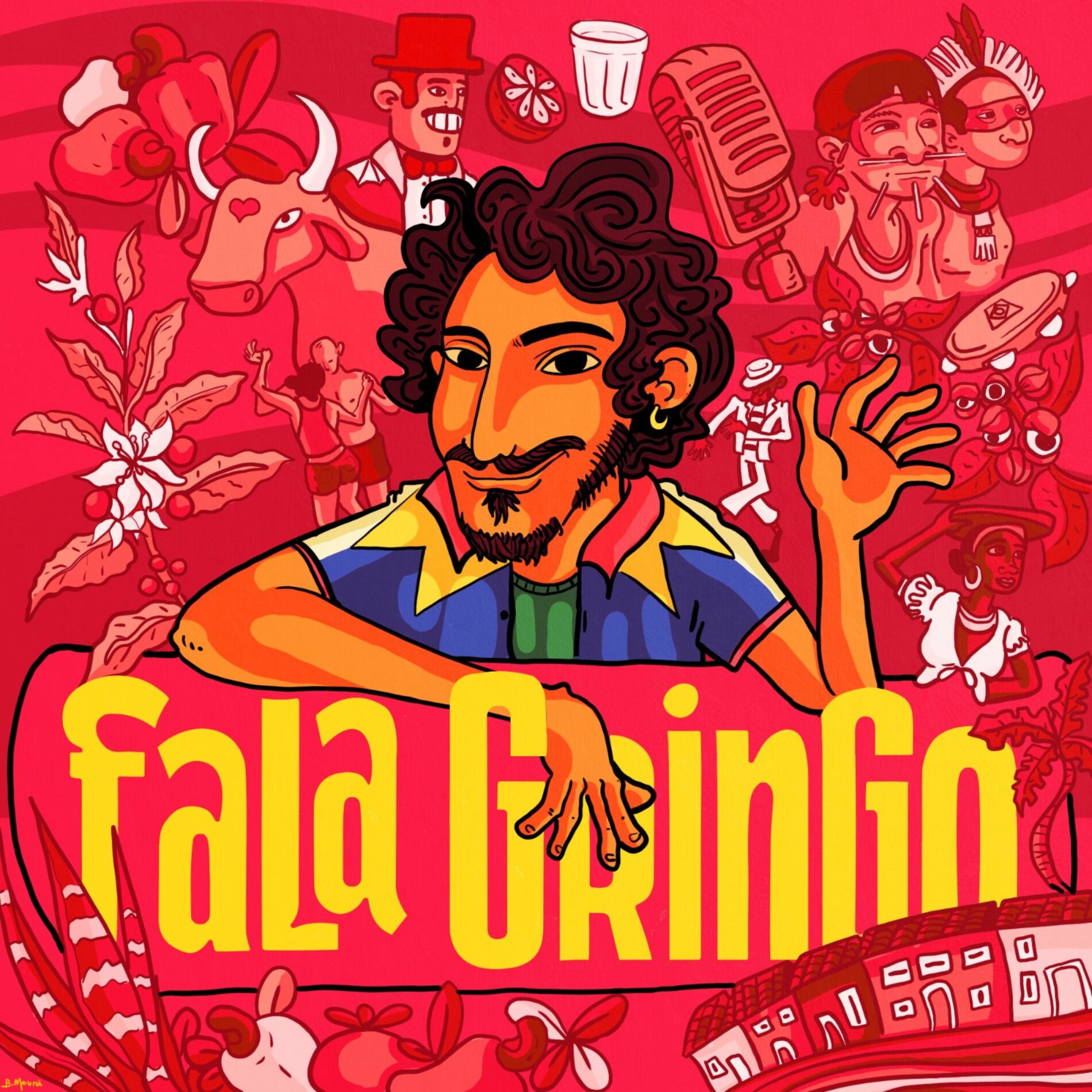 Show cover of Fala Gringo! A Brazilian podcast for intermediate learners