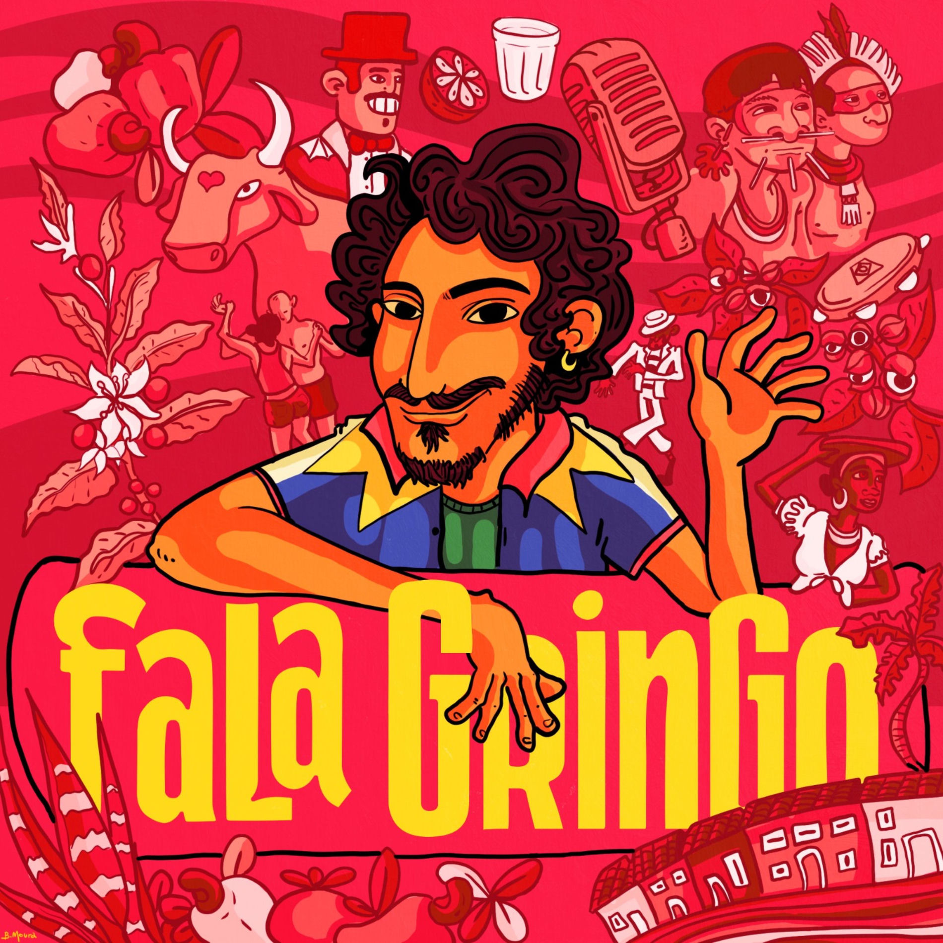 Show cover of Fala Gringo! A Brazilian podcast for intermediate learners