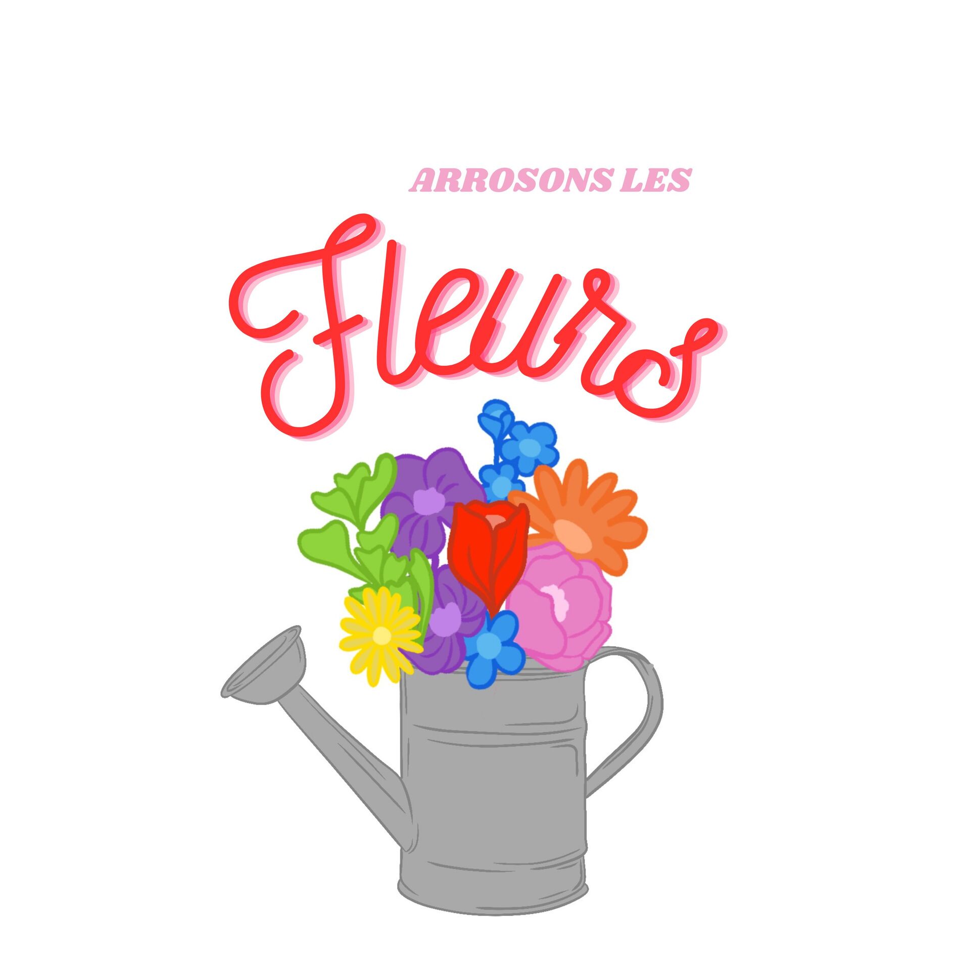 Show cover of Arrosons les fleurs
