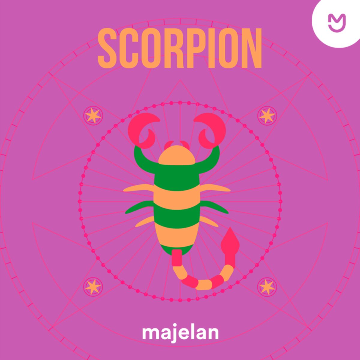 Show cover of Scorpion - L'horoscope majelan