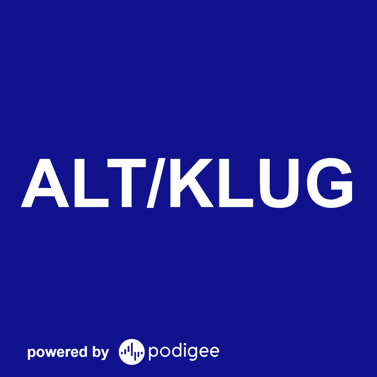 Show cover of Alt/Klug: Der Vater/Sohn-Podcast