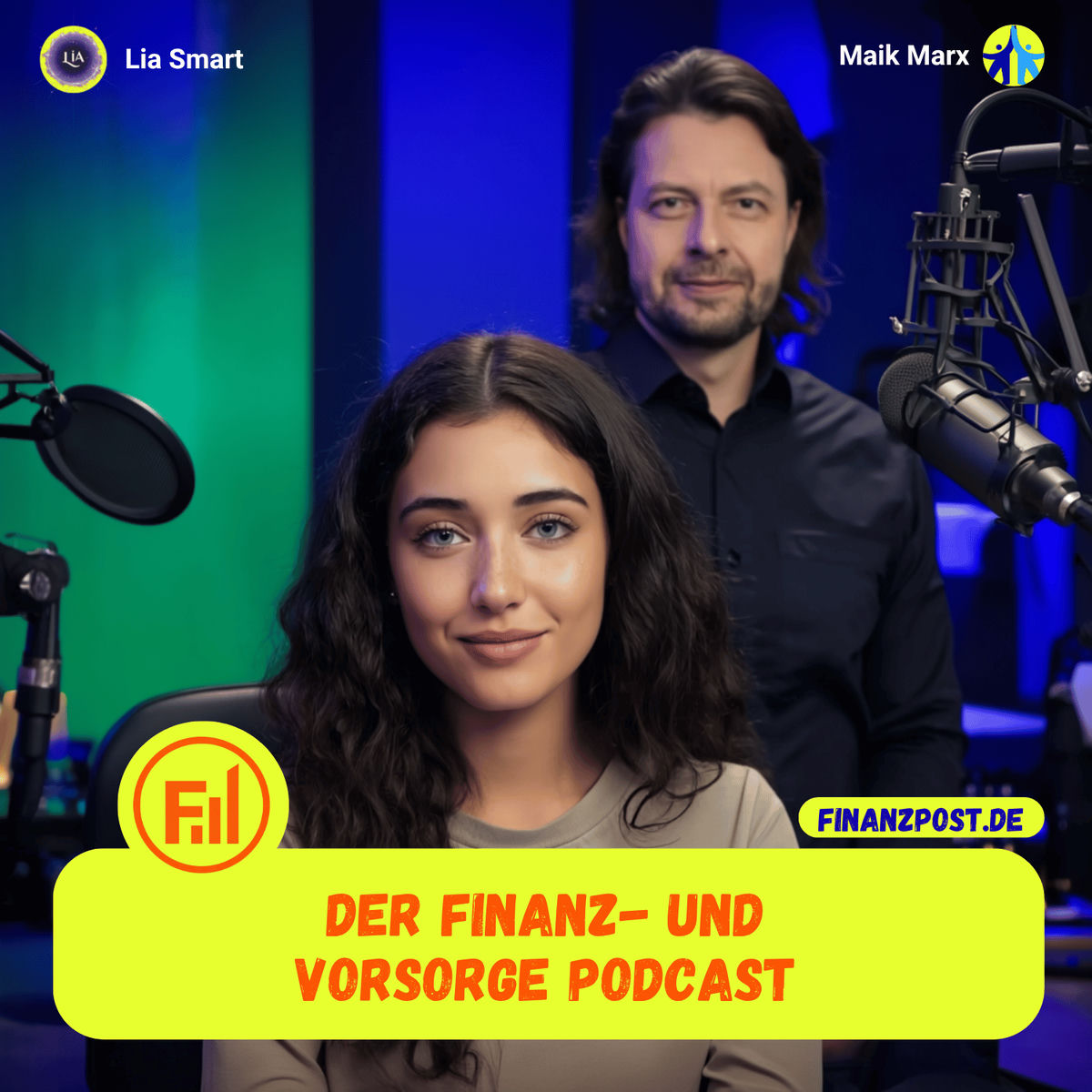 Show cover of finanzpost.de – Der Finanz- und Vorsorge-Podcast mit Lia & Maik Marx