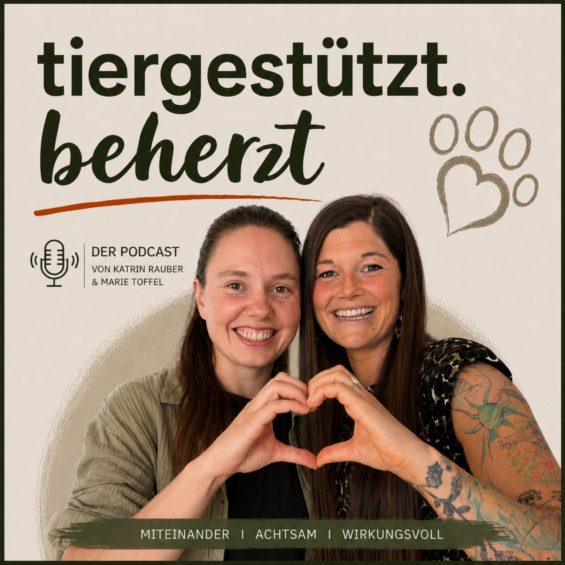 Show cover of tiergestützt.beherzt – dein Podcast für TGI mit Herz