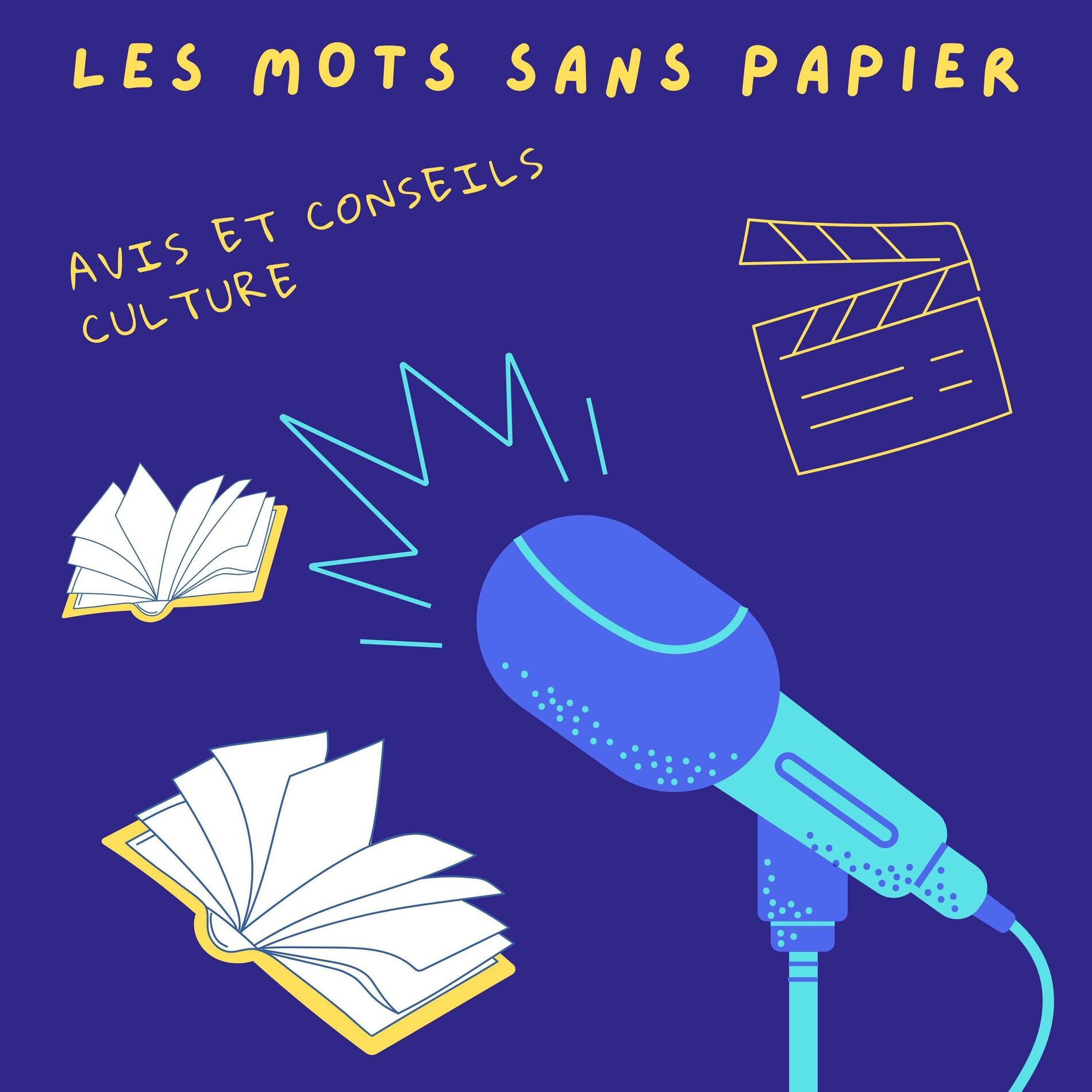 Show cover of Les mots sans papier ~ Podcast culture