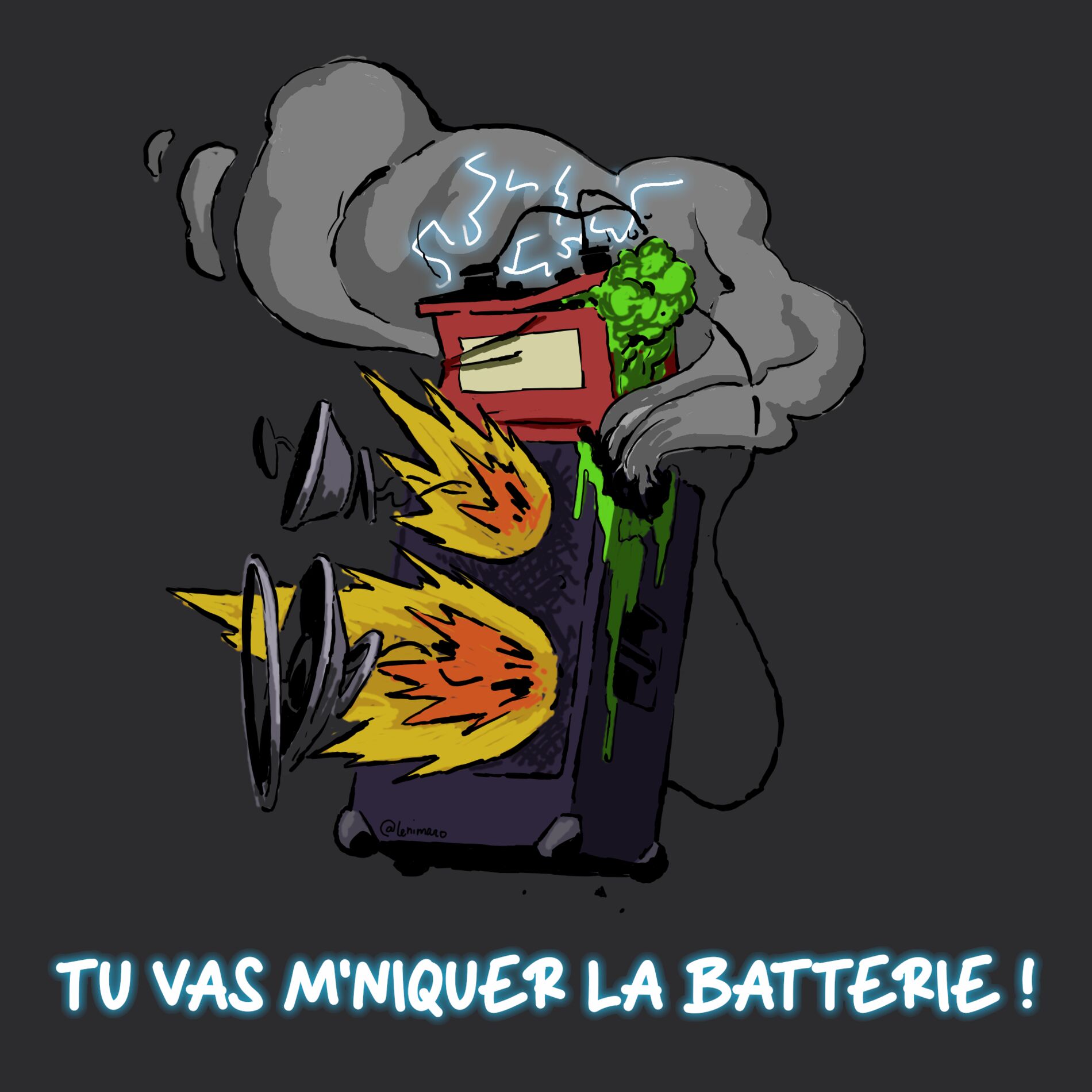 Show cover of Tu vas m'niquer la batterie !