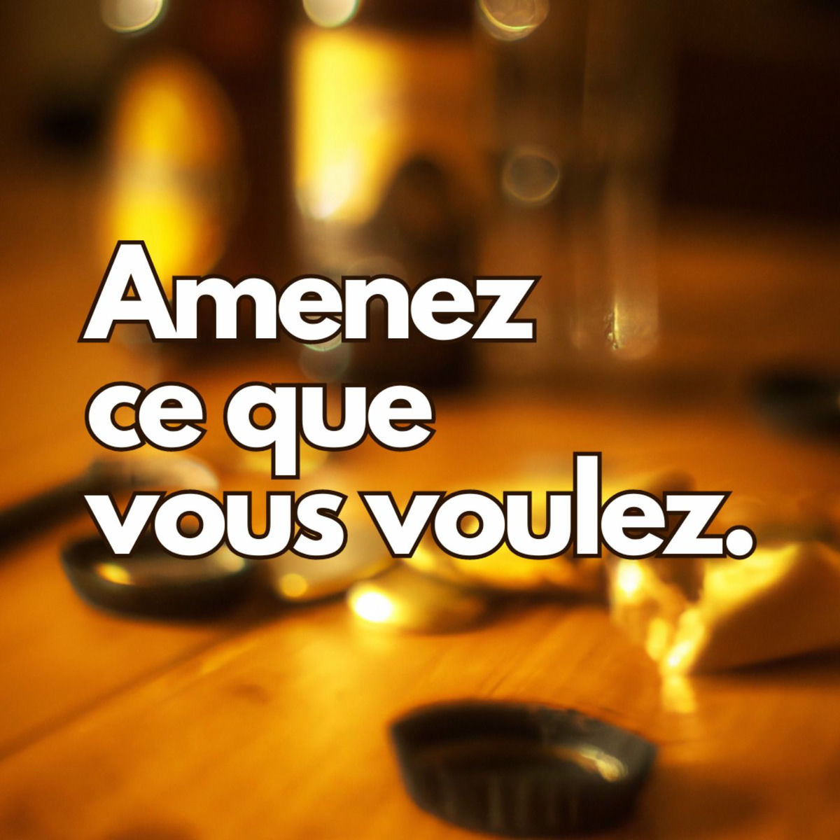 Show cover of Amenez ce que vous voulez.