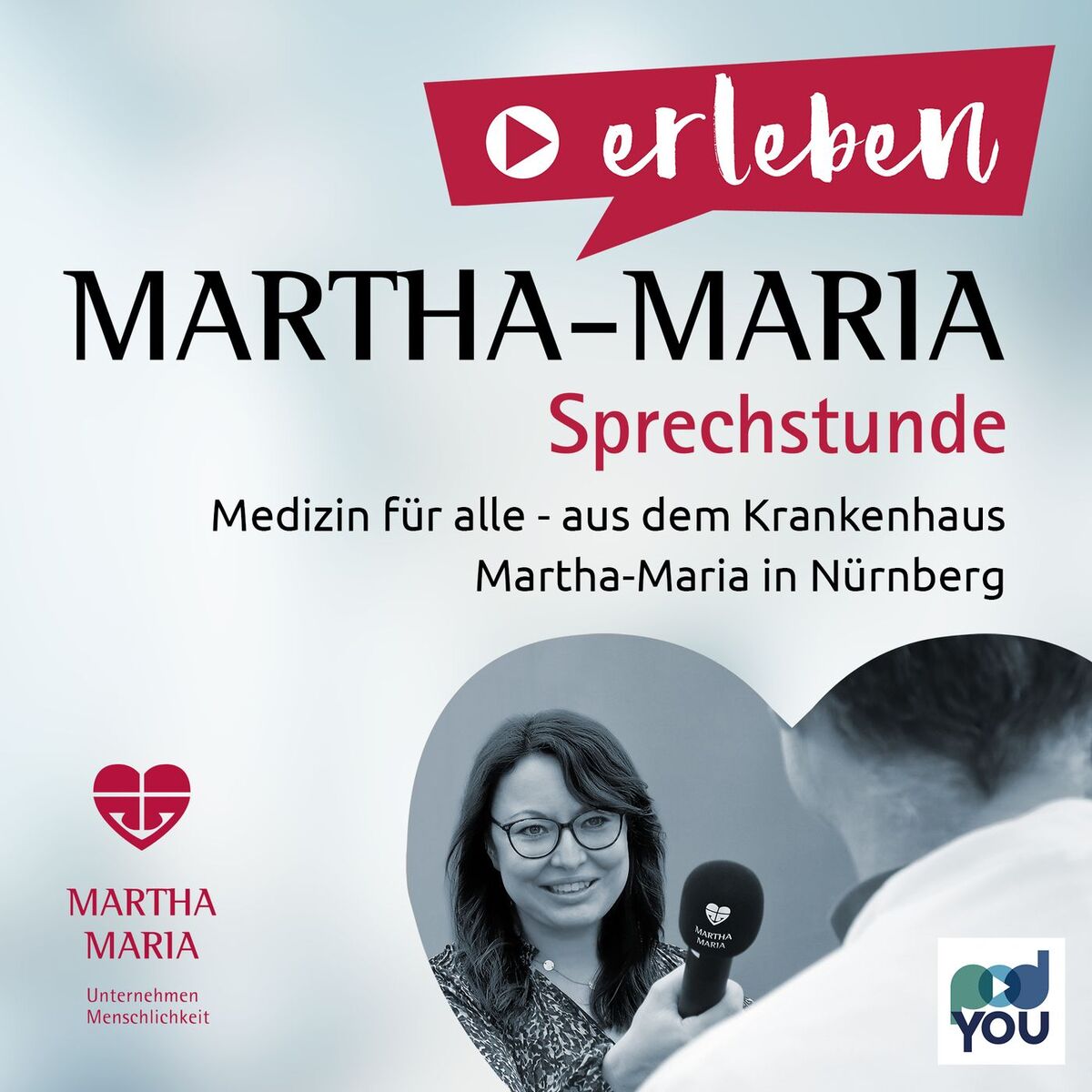 Show cover of Die Martha-Maria Sprechstunde – Medizin für alle.  Der Gesundheitspodcast aus dem Krankenhaus Martha-Maria St. Theresien in Nürnberg.