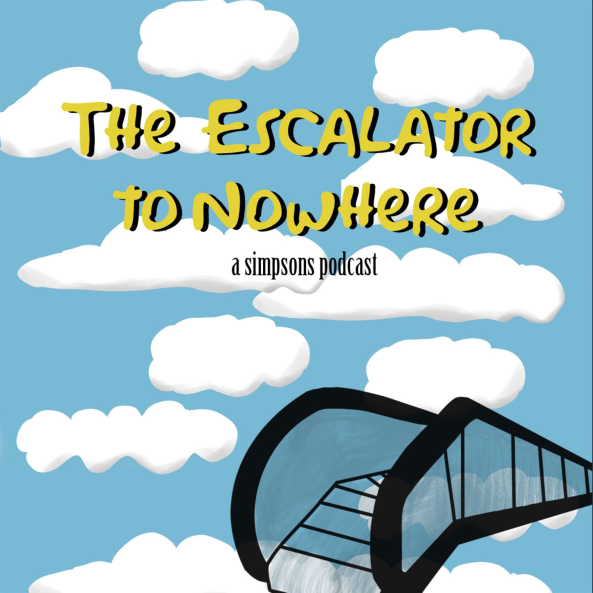 Show cover of The Escalator To Nowhere: A Simpsons Podcast