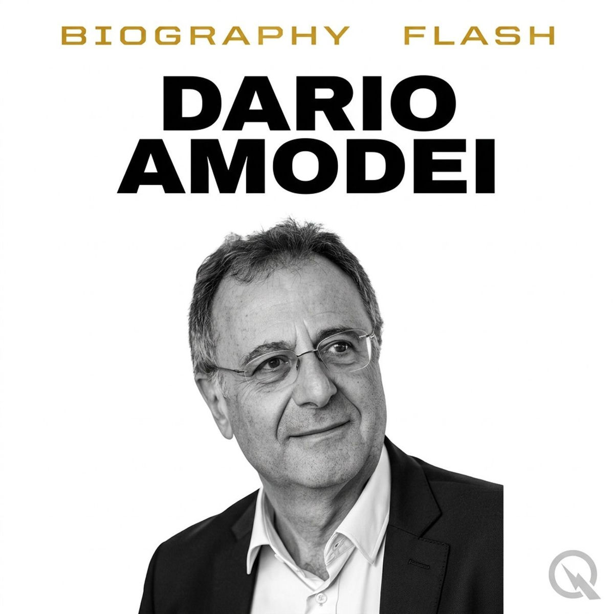 Show cover of Dario Amodei - Biography Flash