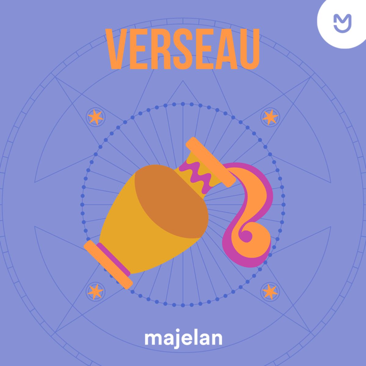 Show cover of Verseau - L'horoscope majelan
