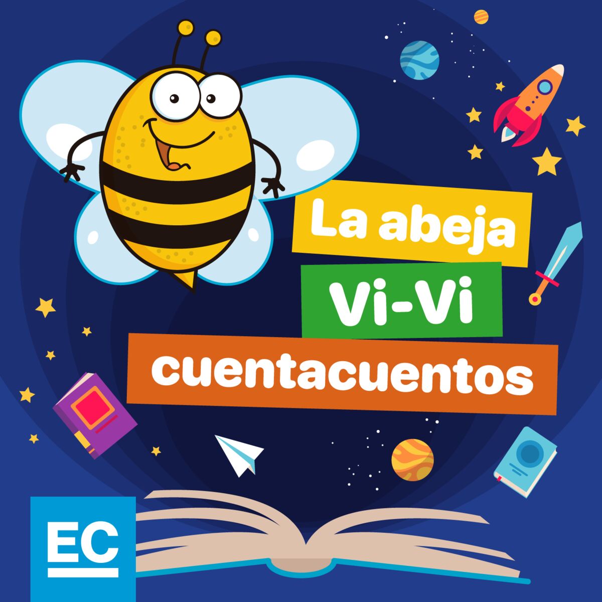 Show cover of La abeja Vi-Vi cuentacuentos