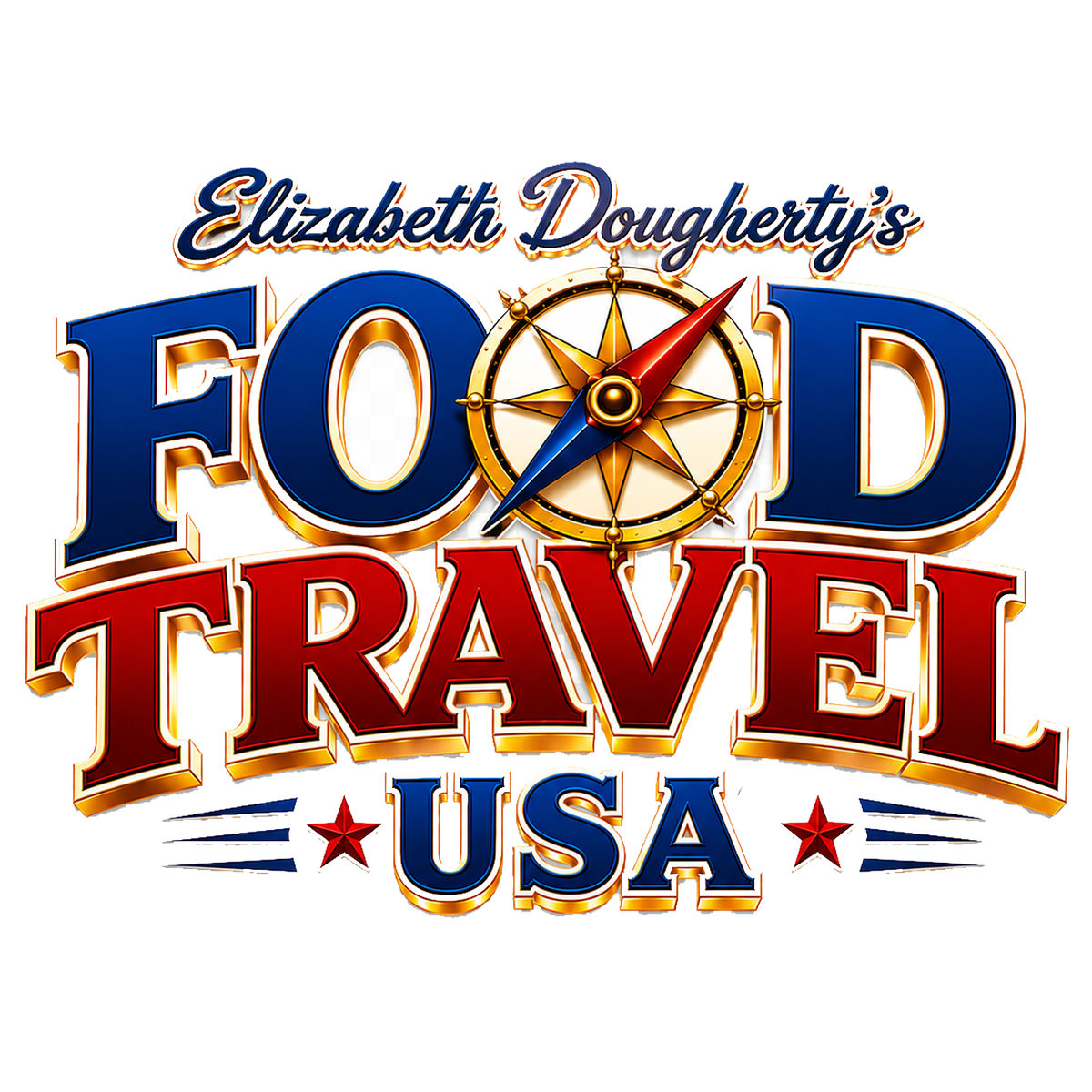 Show cover of FoodTravelUSA with Elizabeth Dougherty