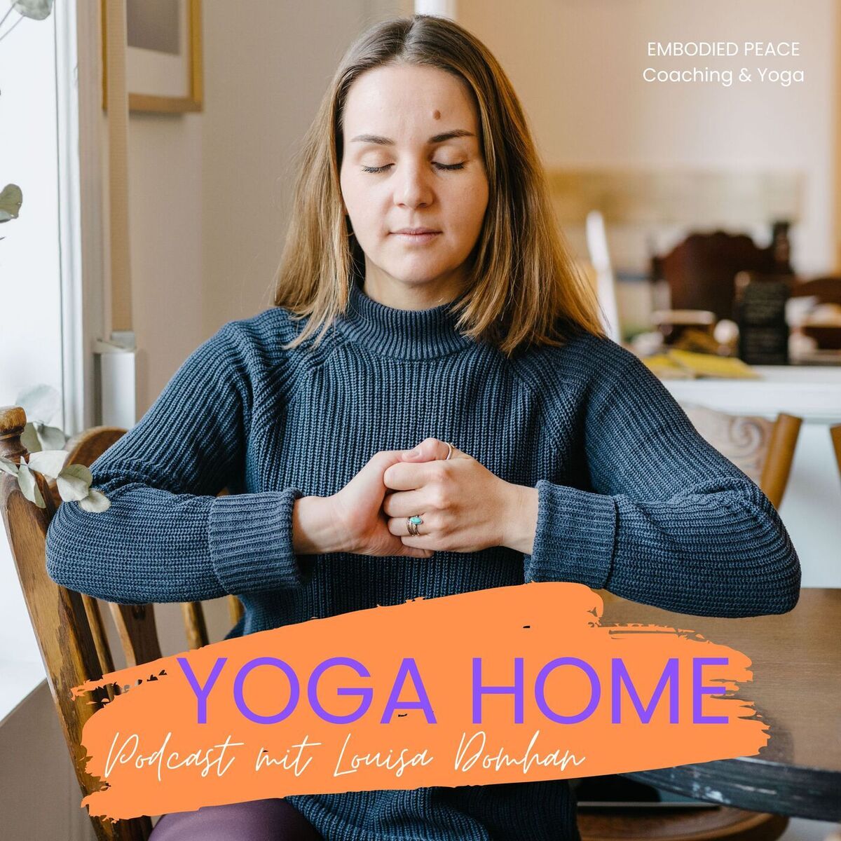 Show cover of YOGA HOME - Dein Podcast für echte Verbindung, wo & wann du willst