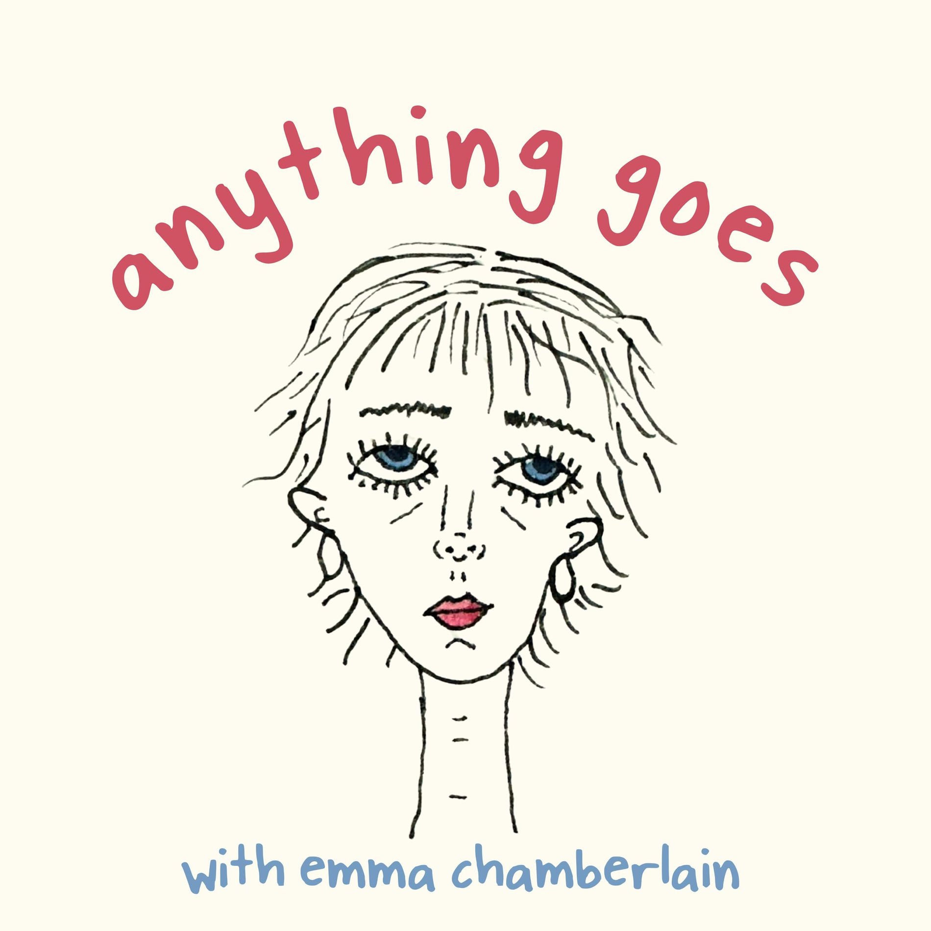 Show cover of anything goes with emma chamberlain