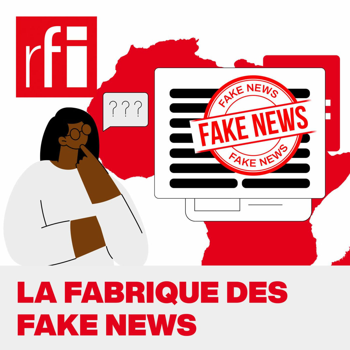 Show cover of La fabrique des fake news