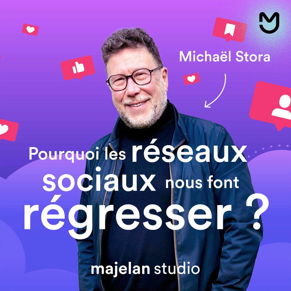 Show cover of Les réseaux (a)sociaux : pourquoi ils vous font régresser !