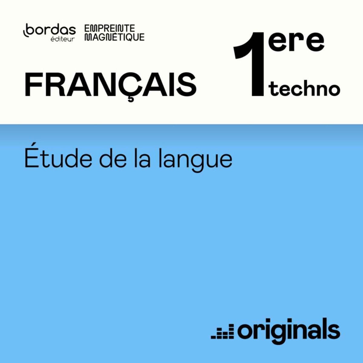 Show cover of Etude de la langue