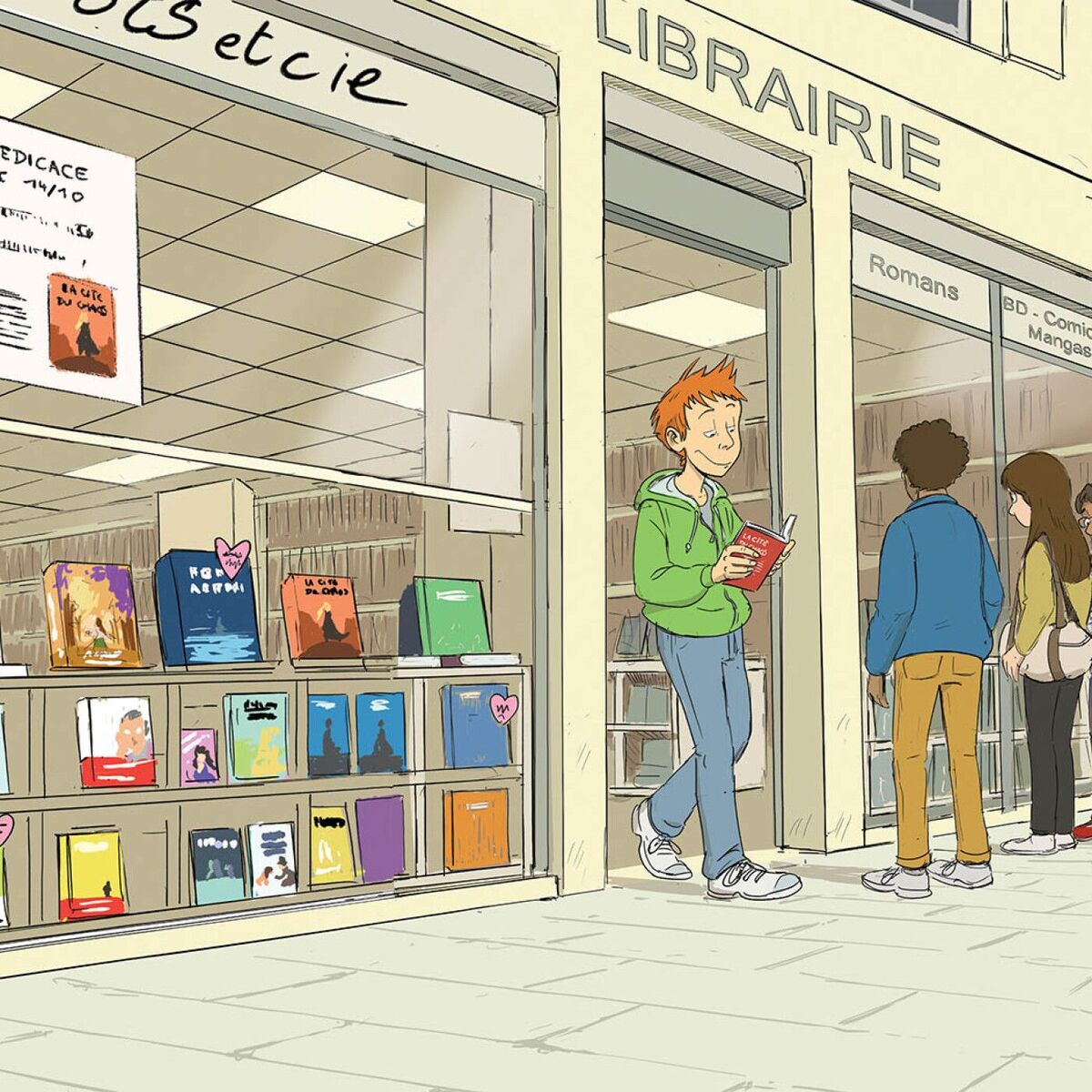 Show cover of Jeunes en librairie