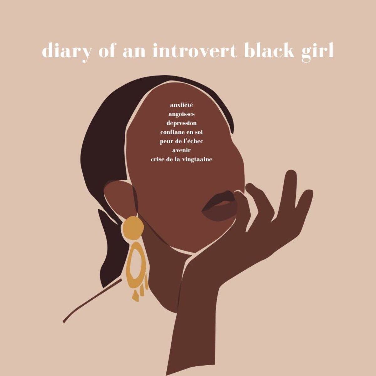 Show cover of diary of an introvert black girl