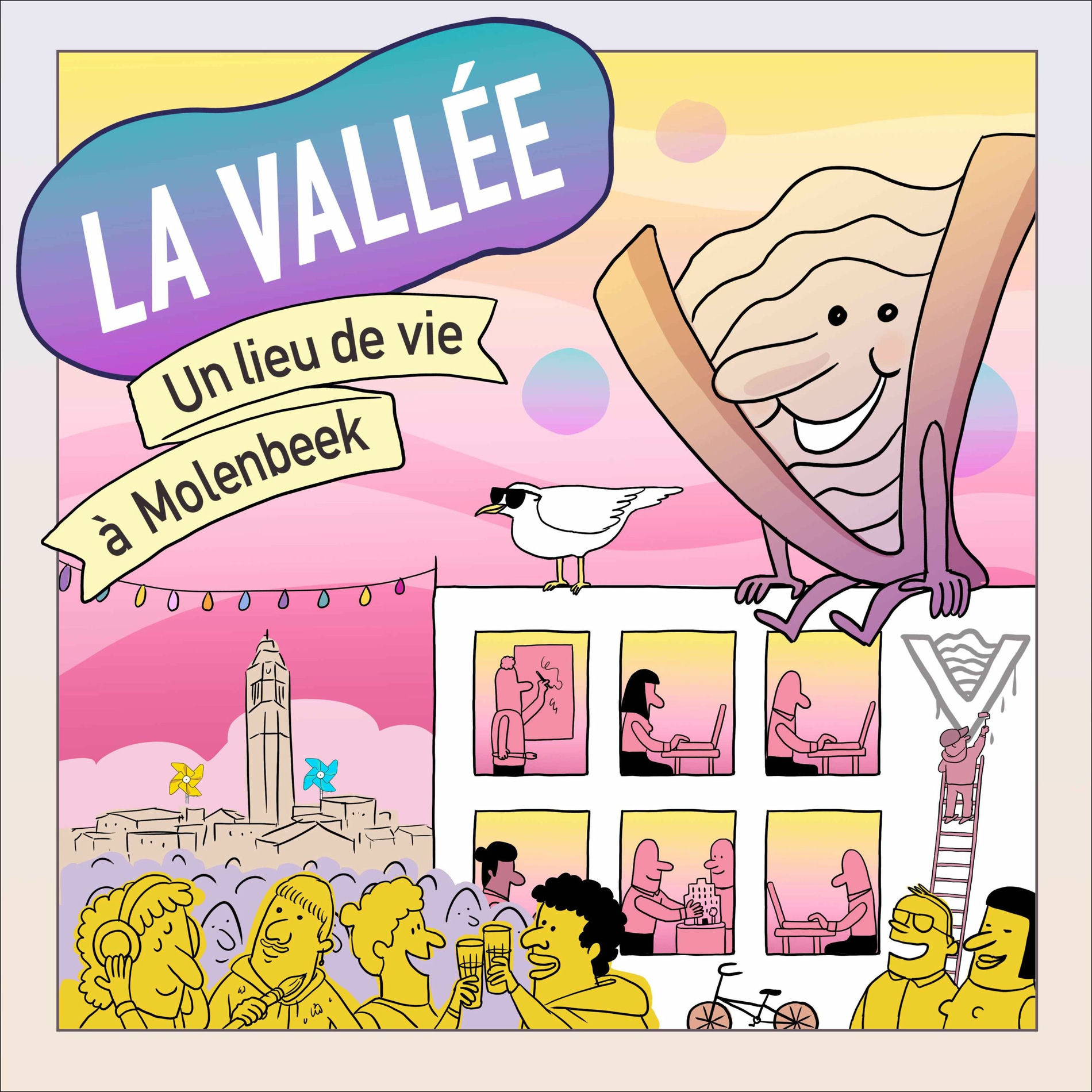 Show cover of LaVallée : un lieu de vie à Molenbeek