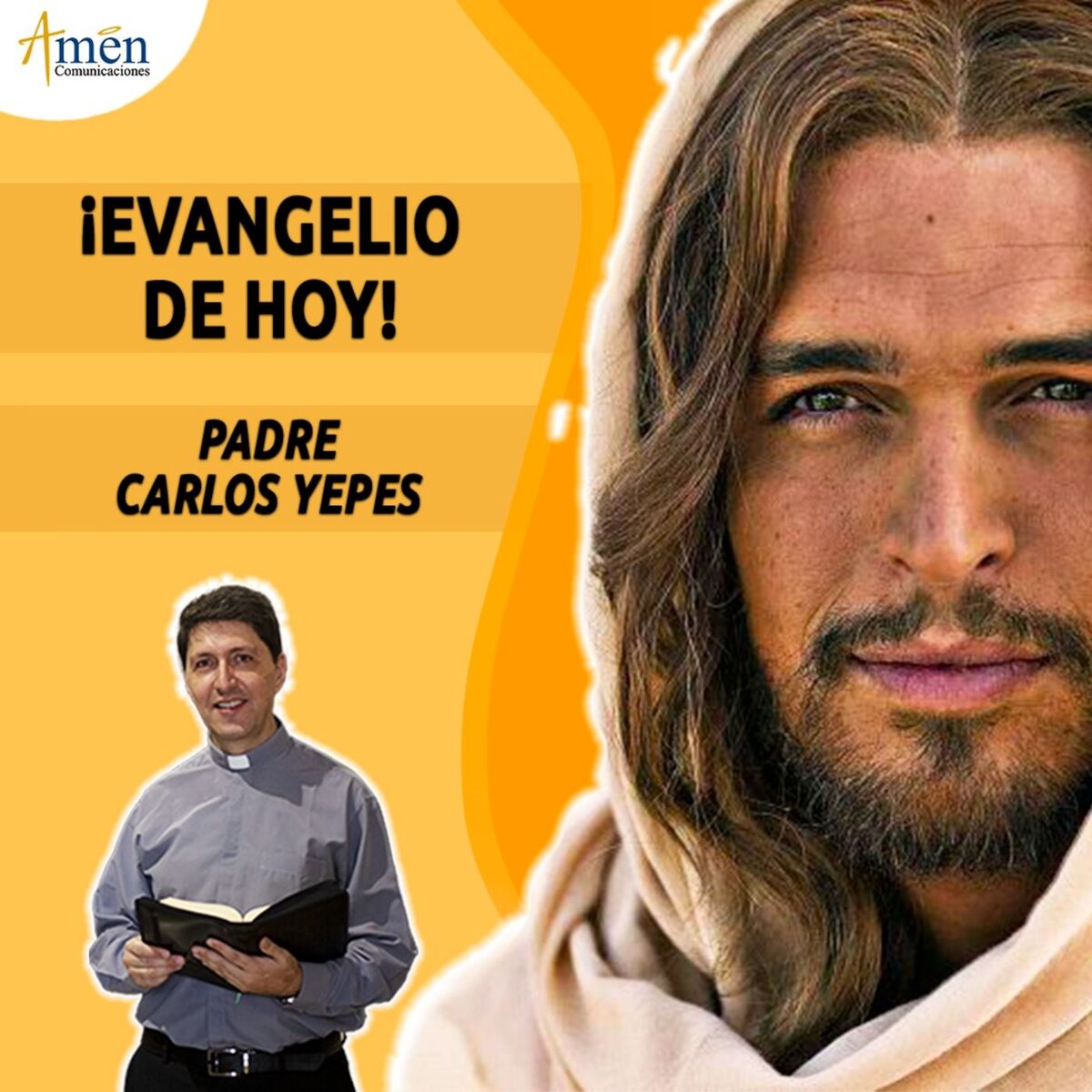 Show cover of Evangelio de hoy - Padre Carlos Yepes