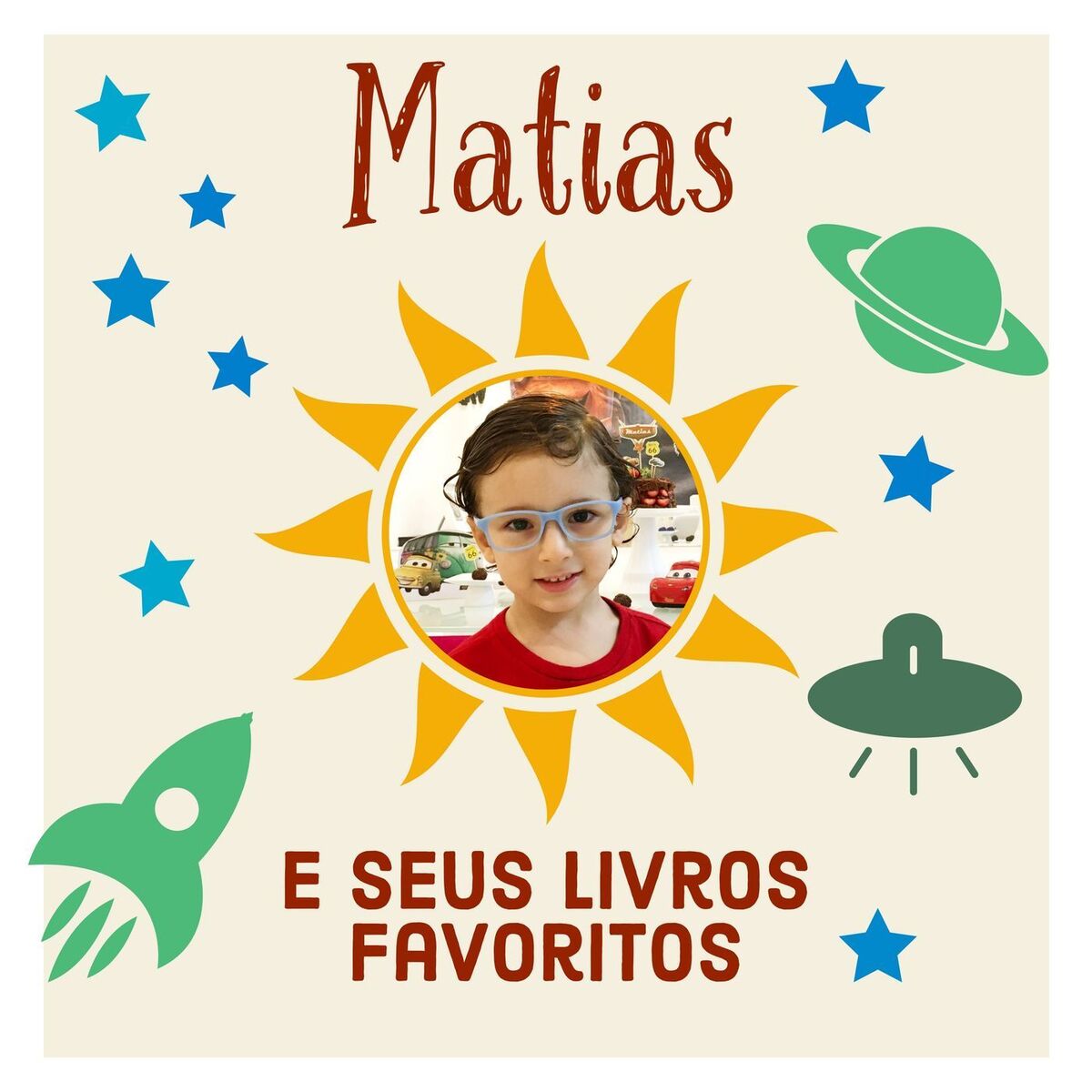 Show cover of Matias e seus livros favoritos