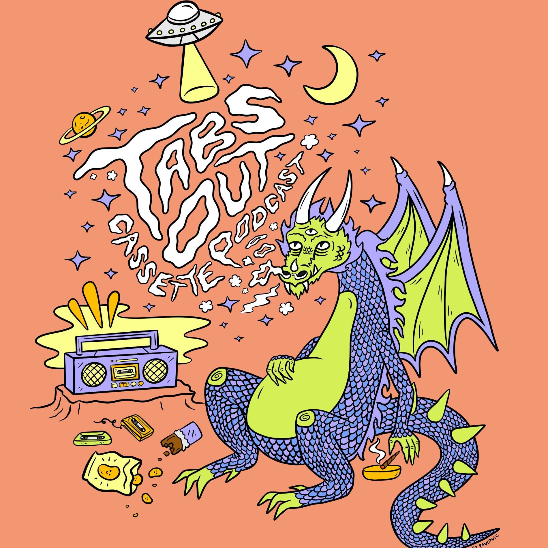 Show cover of Tabs Out Cassette Podcast