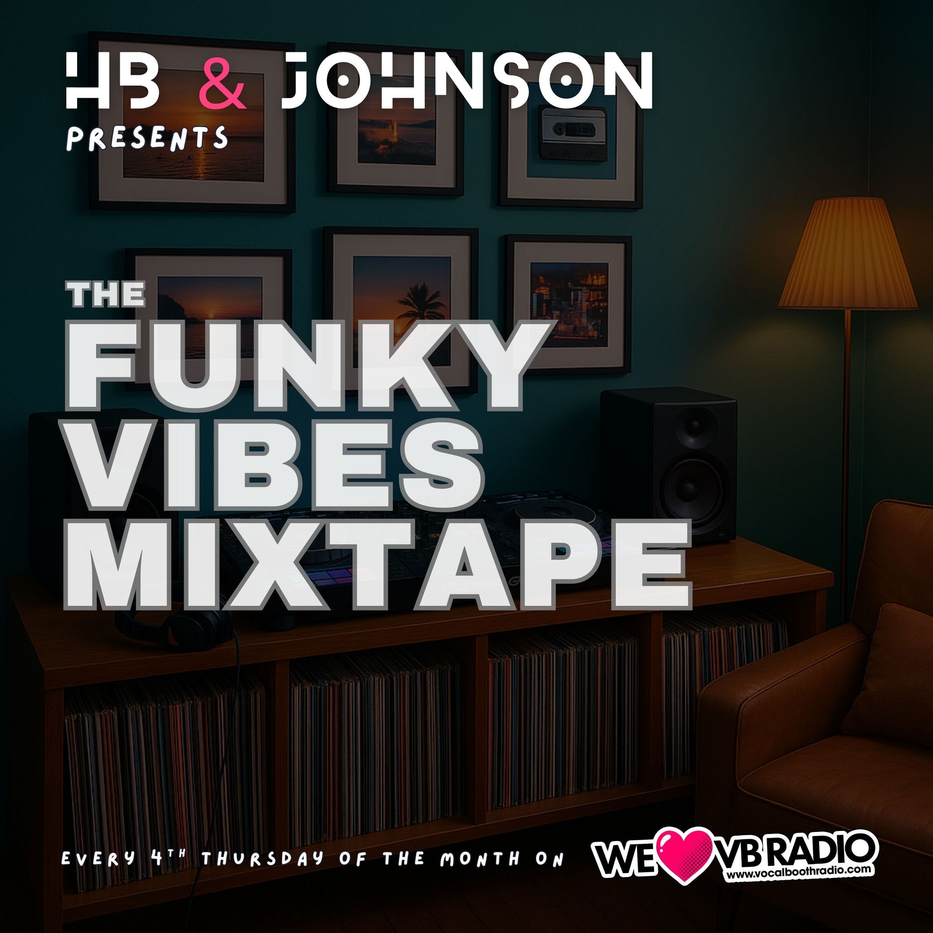 Show cover of The Funky Vibes Mixtape (funky, disco, deep, and classic house music)