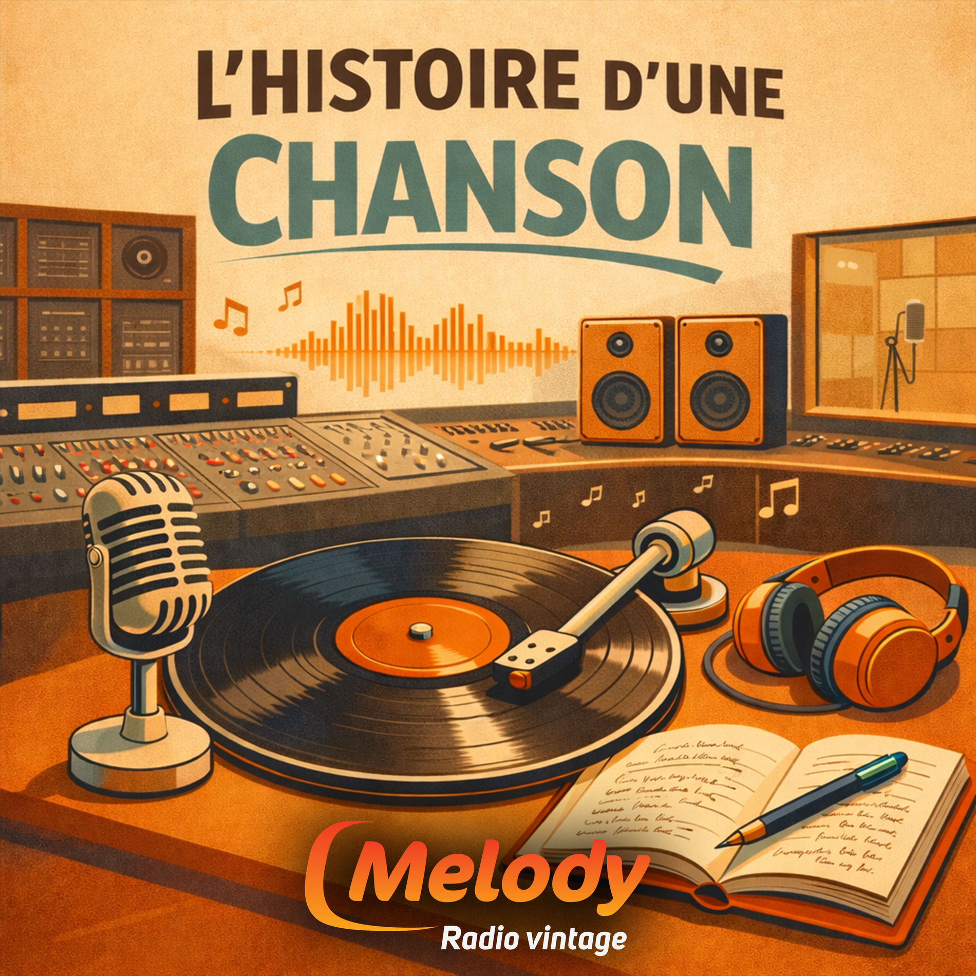 Show cover of L'histoire d'une chanson - Melody Radio