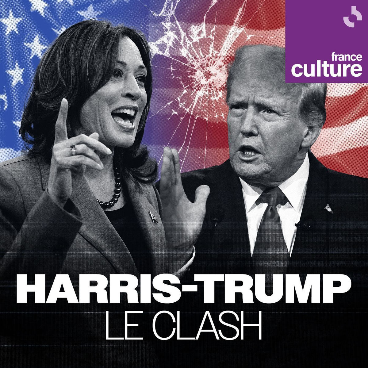 Show cover of Harris/Trump : le clash