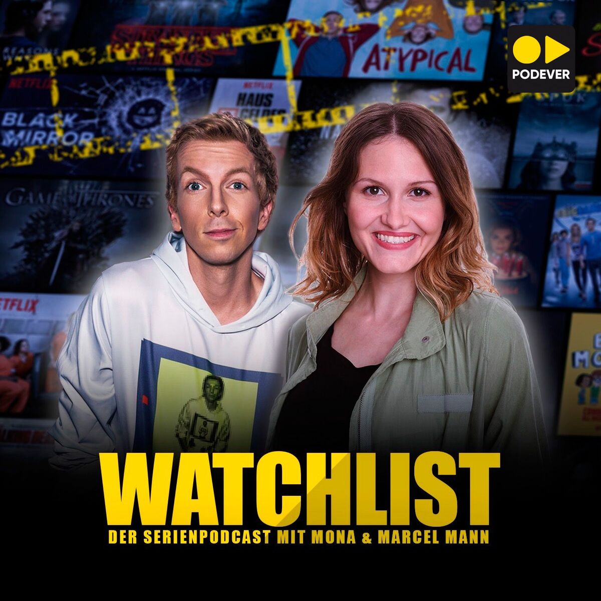 Show cover of Watchlist - Der Serienpodcast mit Mona und Marcel Mann