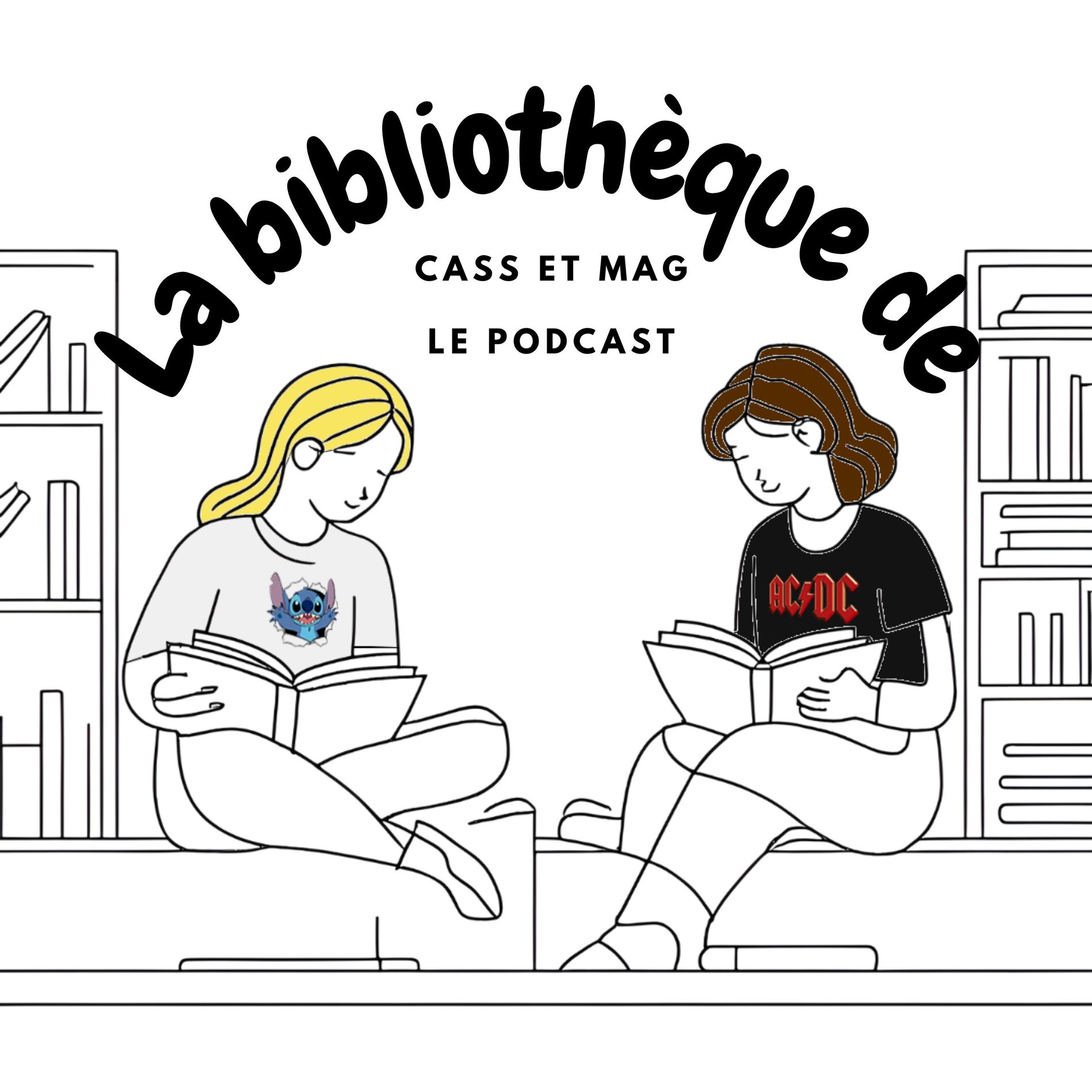Show cover of La bibliothèque de Cass et Mag