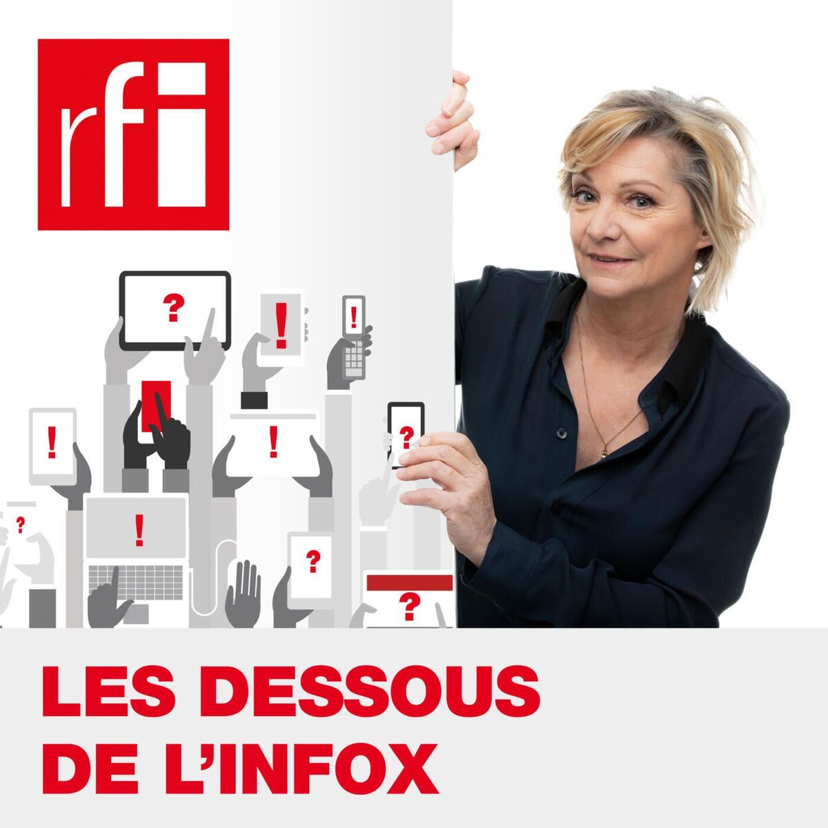 Show cover of Les dessous de l'infox