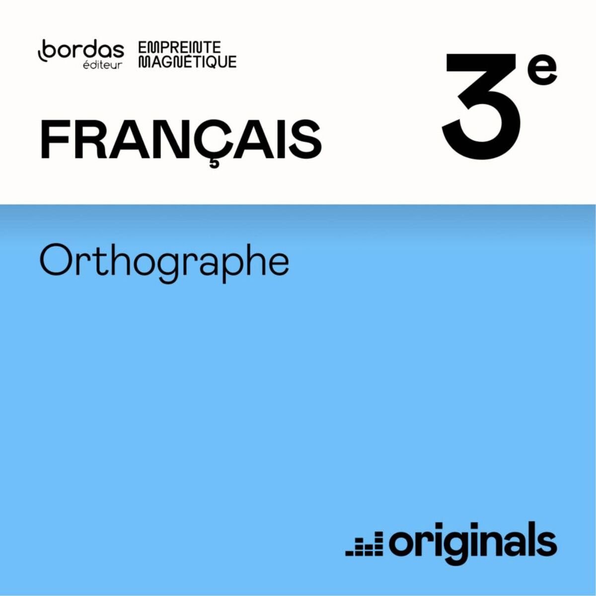 Show cover of Orthographe