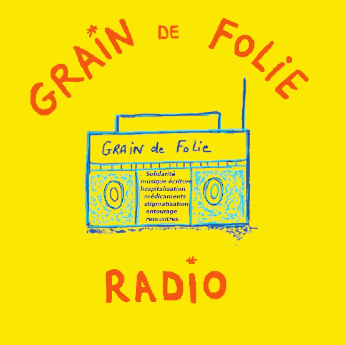 Show cover of Grain de Folie - Regards sur la psychiatrie