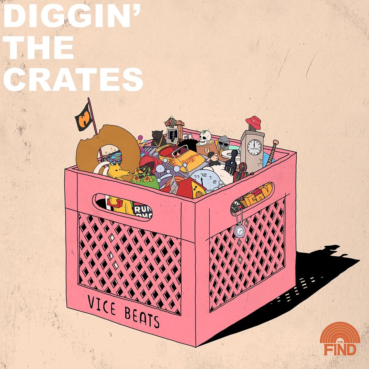 Show cover of Diggin' The Crates Podcast with Vice beats