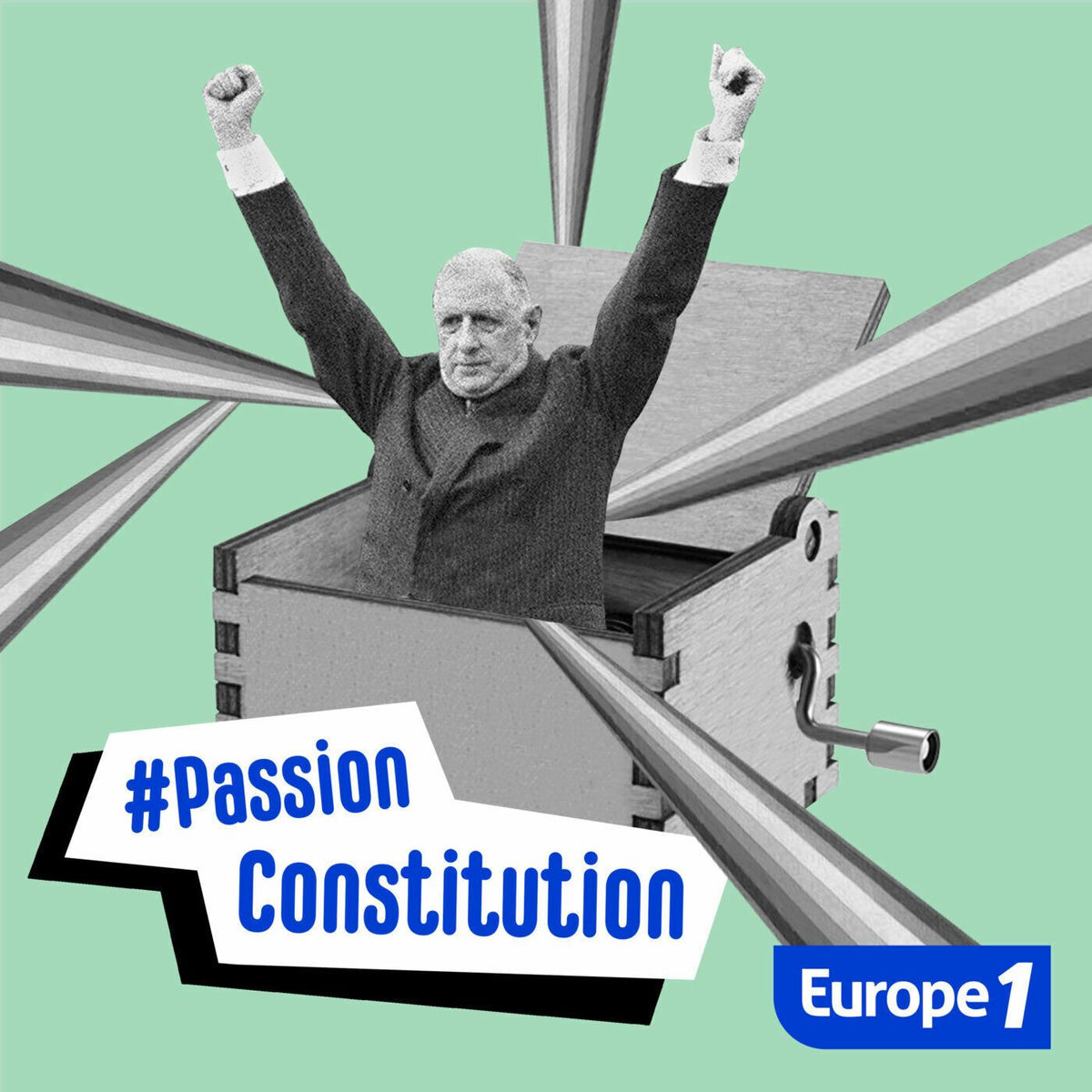 Show cover of Passion Constitution : Olivier Duhamel raconte la naissance de la Ve République