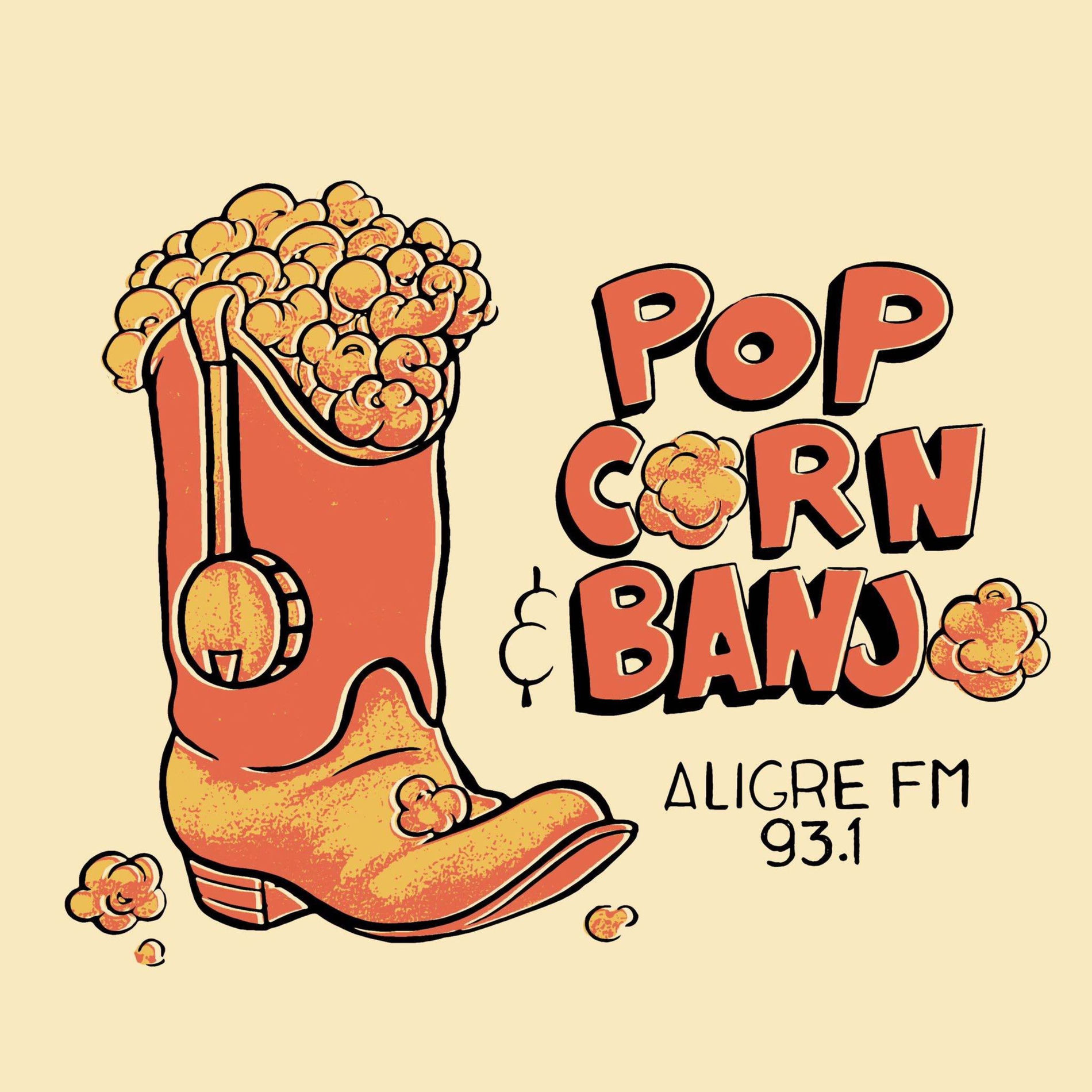 Show cover of POPCORN & BANJO - Aligre FM