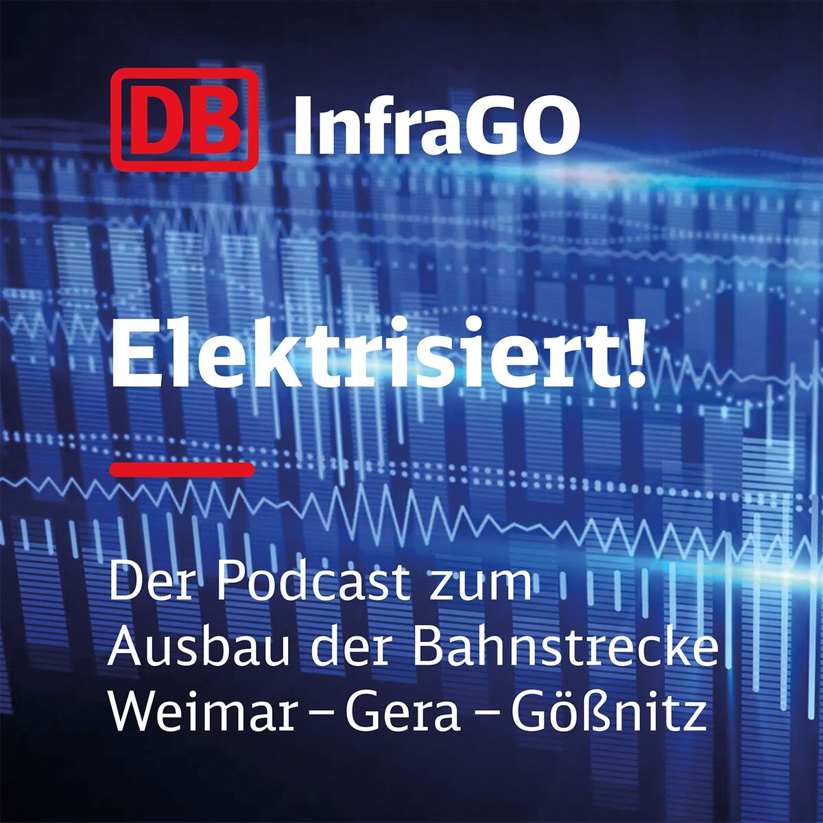 Show cover of Elektrisiert! Der Podcast zum Ausbau der Bahnstrecke Weimar–Gera–Gößnitz