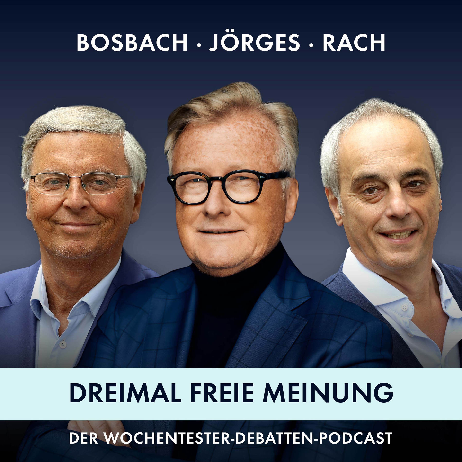 Show cover of Dreimal freie Meinung - Der Debatten Podcast