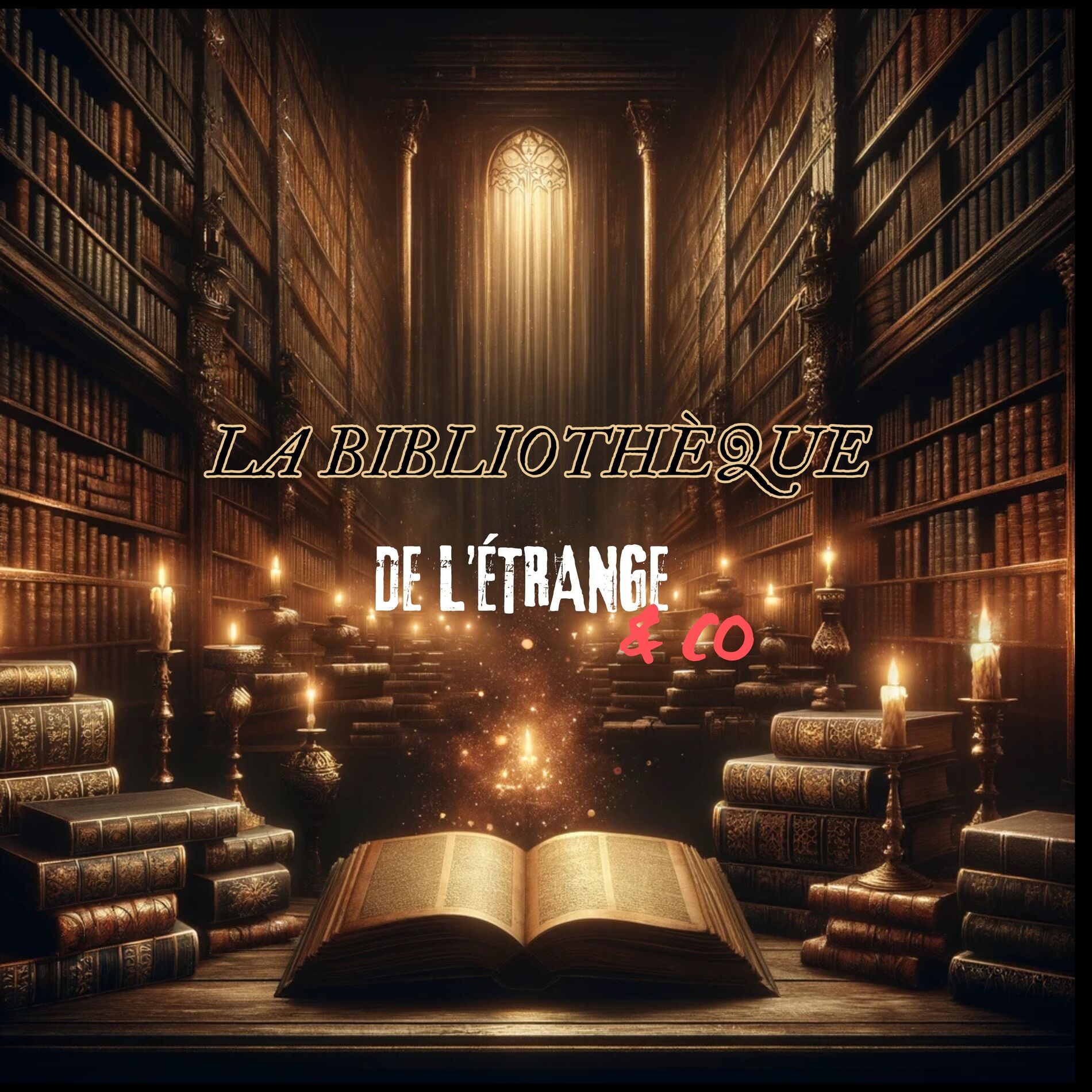 Show cover of La bibliothèque de l'étrange and Co