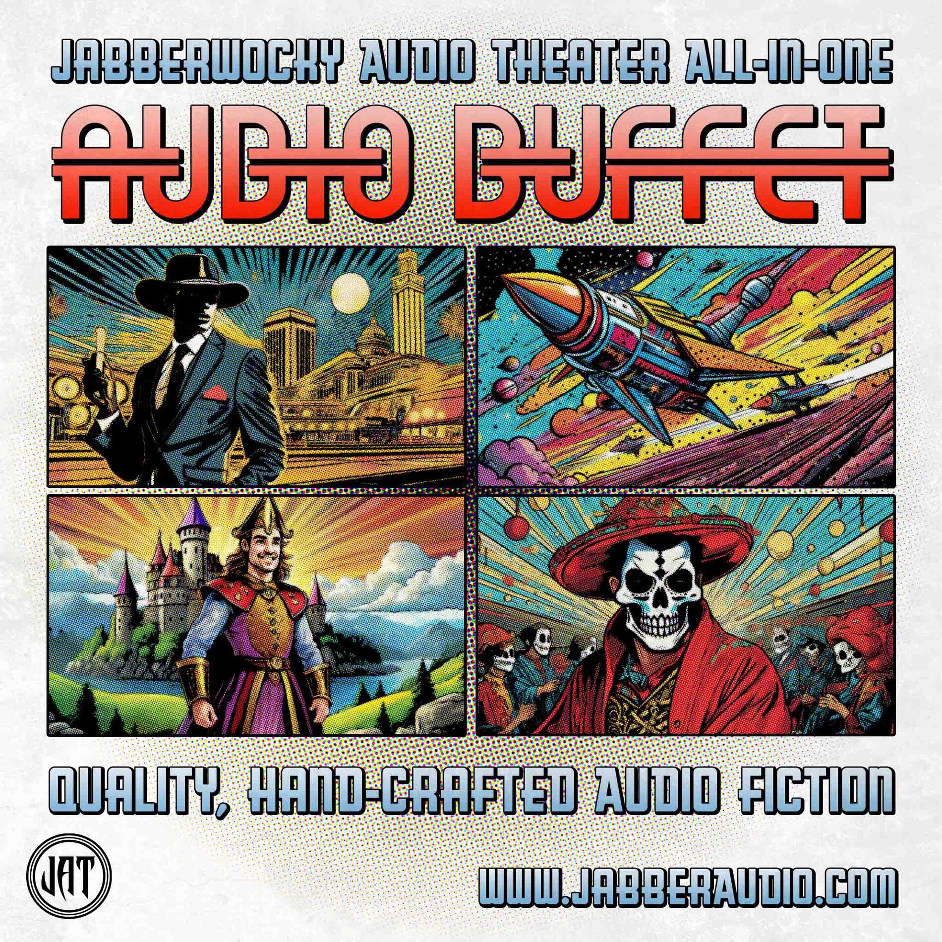 Show cover of Jabberwocky Audio Theater All-in-One Audio Buffet