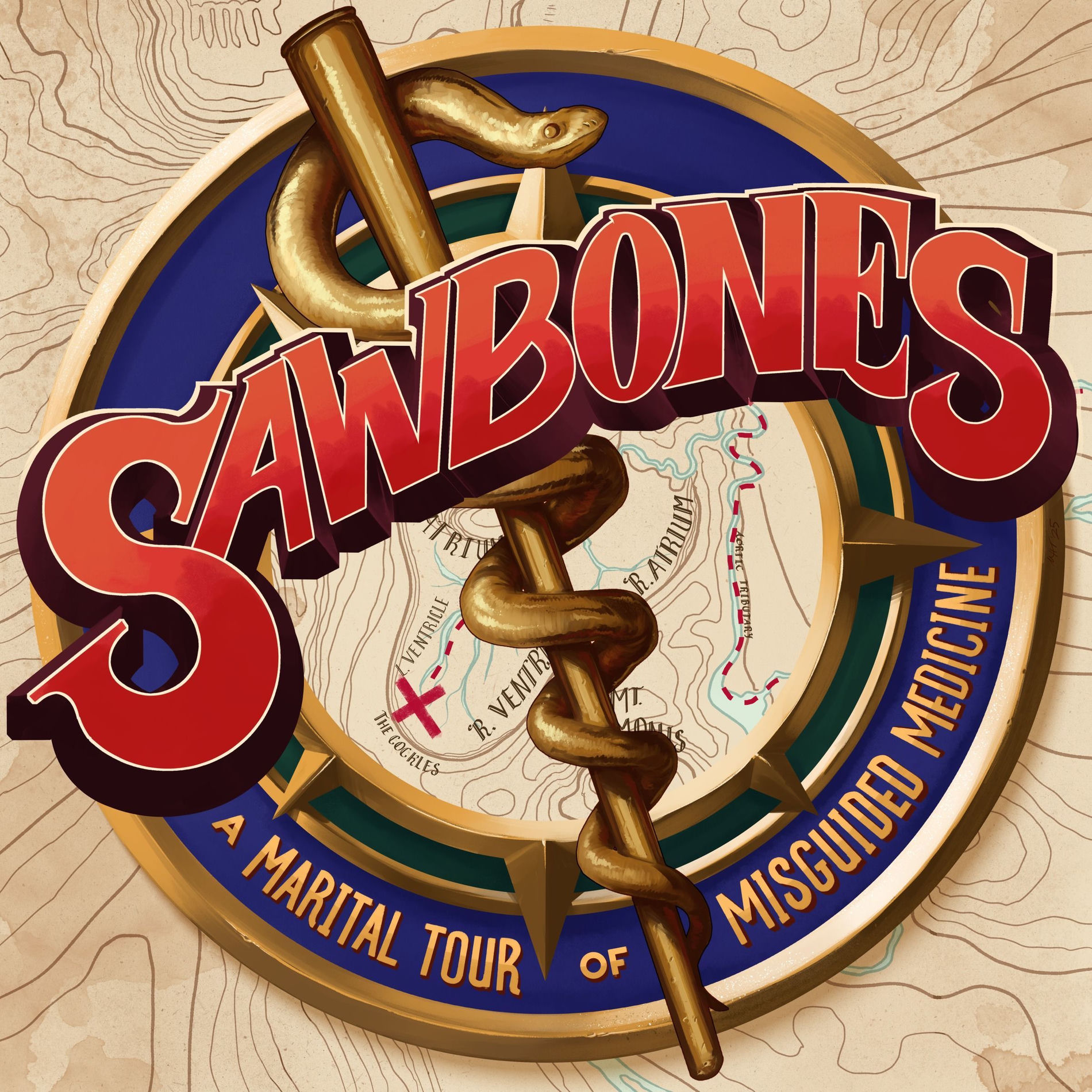 Show cover of Sawbones: A Marital Tour of Misguided Medicine