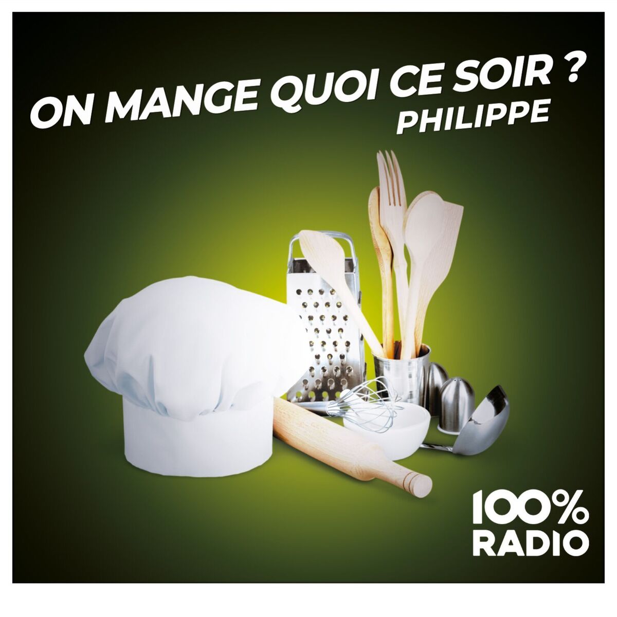 Show cover of On mange quoi ce soir sur 100% radio ?