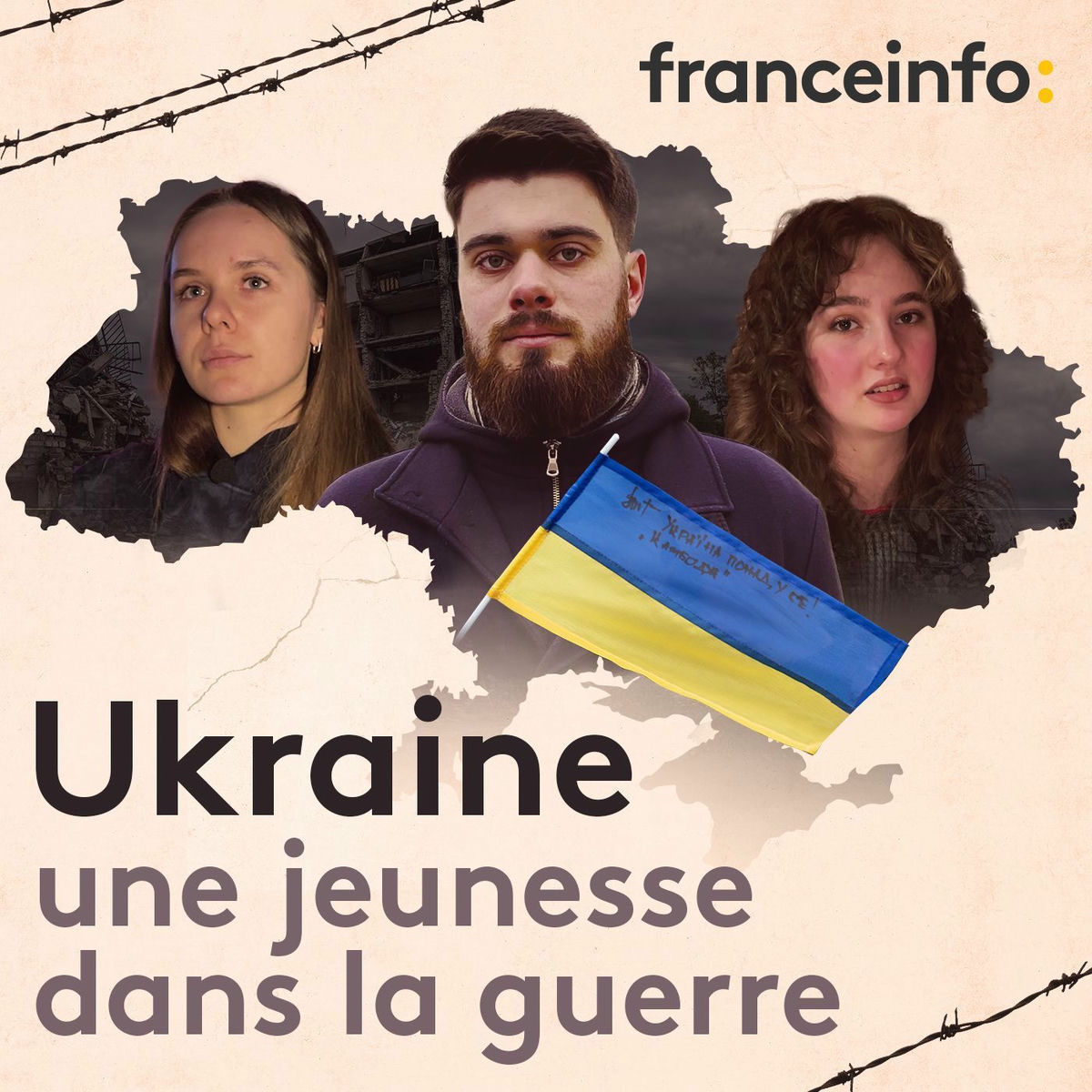 Show cover of Ukraine, une jeunesse dans la guerre