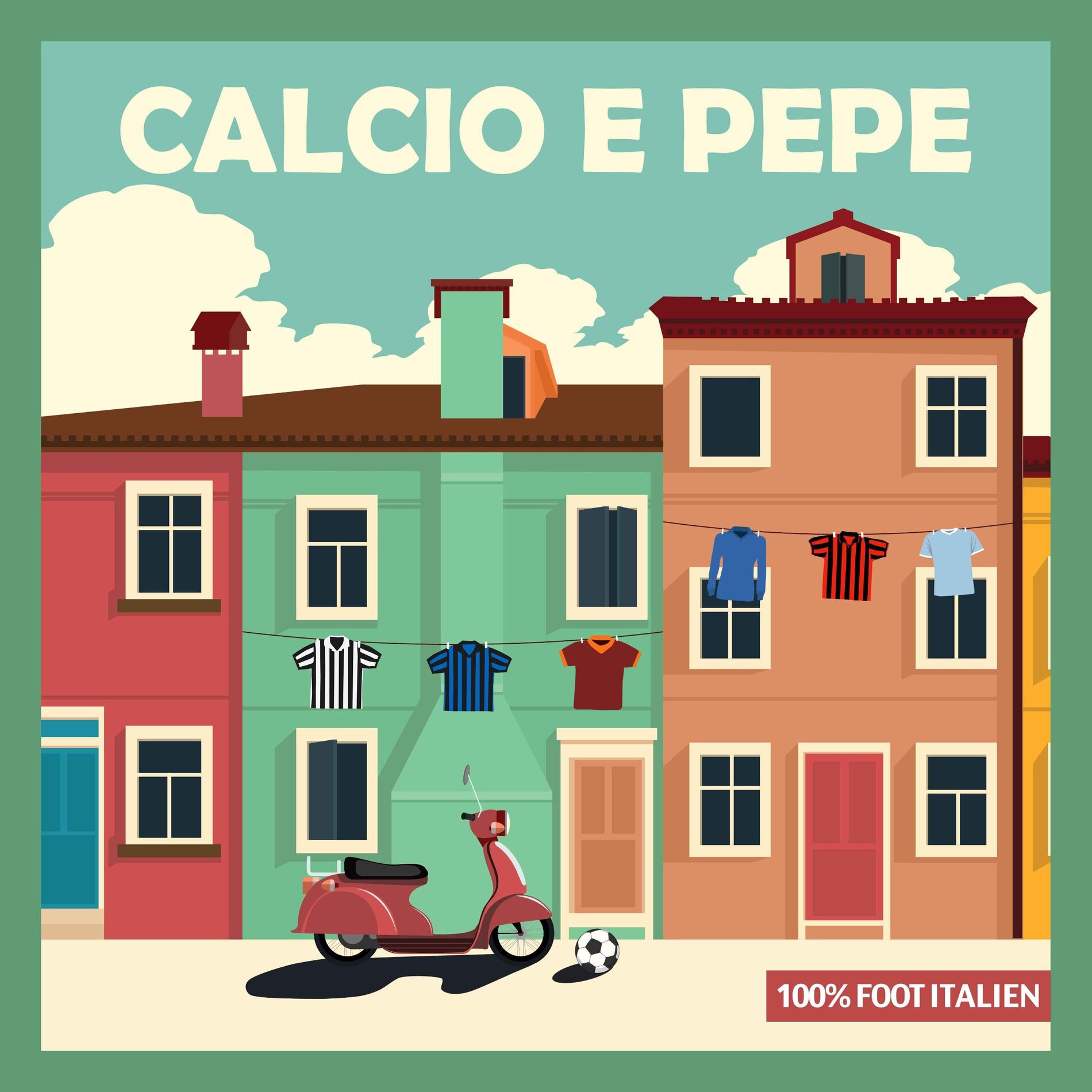 Show cover of Calcio e pepe - Podcast 100% foot italien
